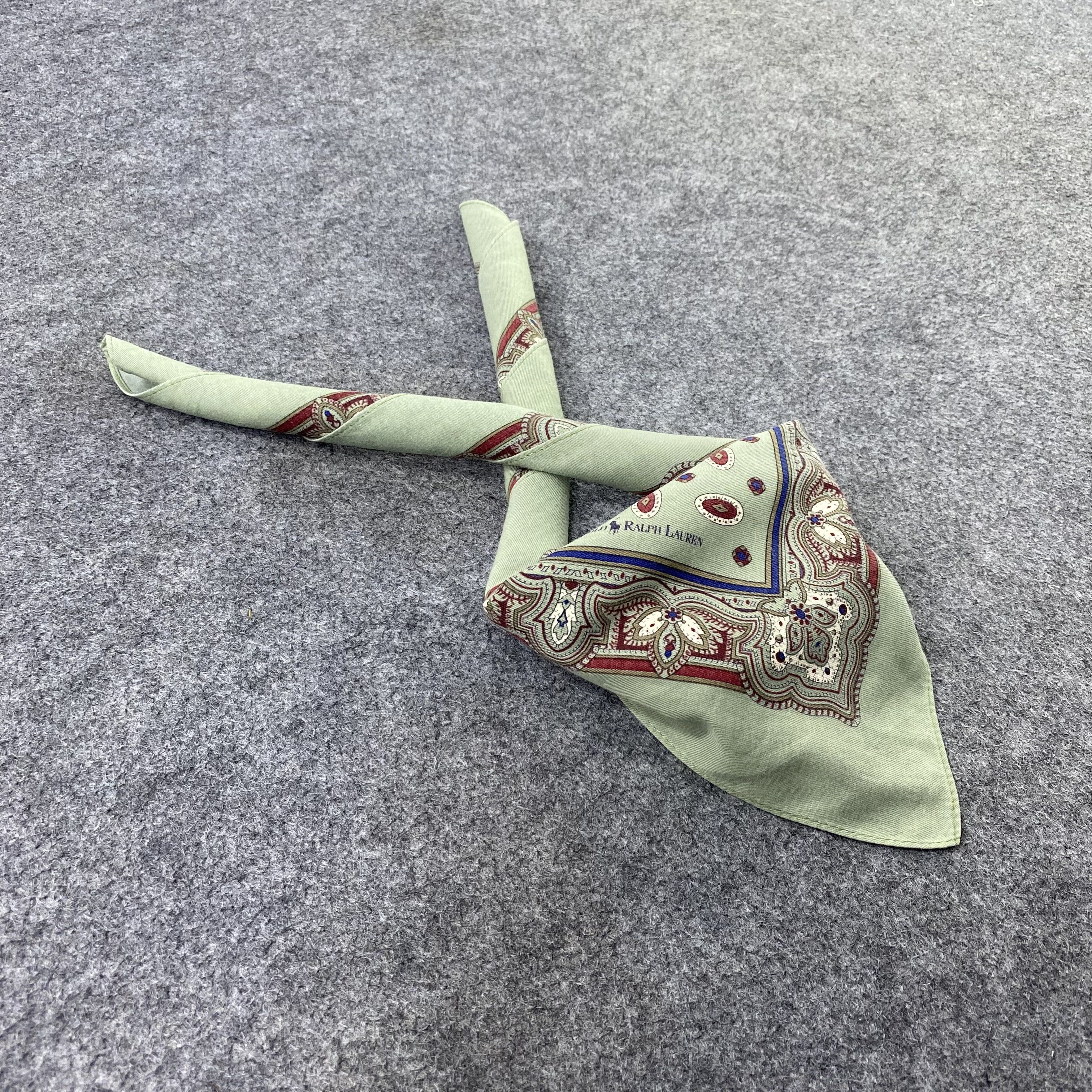 Polo Ralph Lauren Polo Ralph Lauren Handkerchief / Bandana / Neckerchief-B2223 Size ONE SIZE - 1 Thumbnail