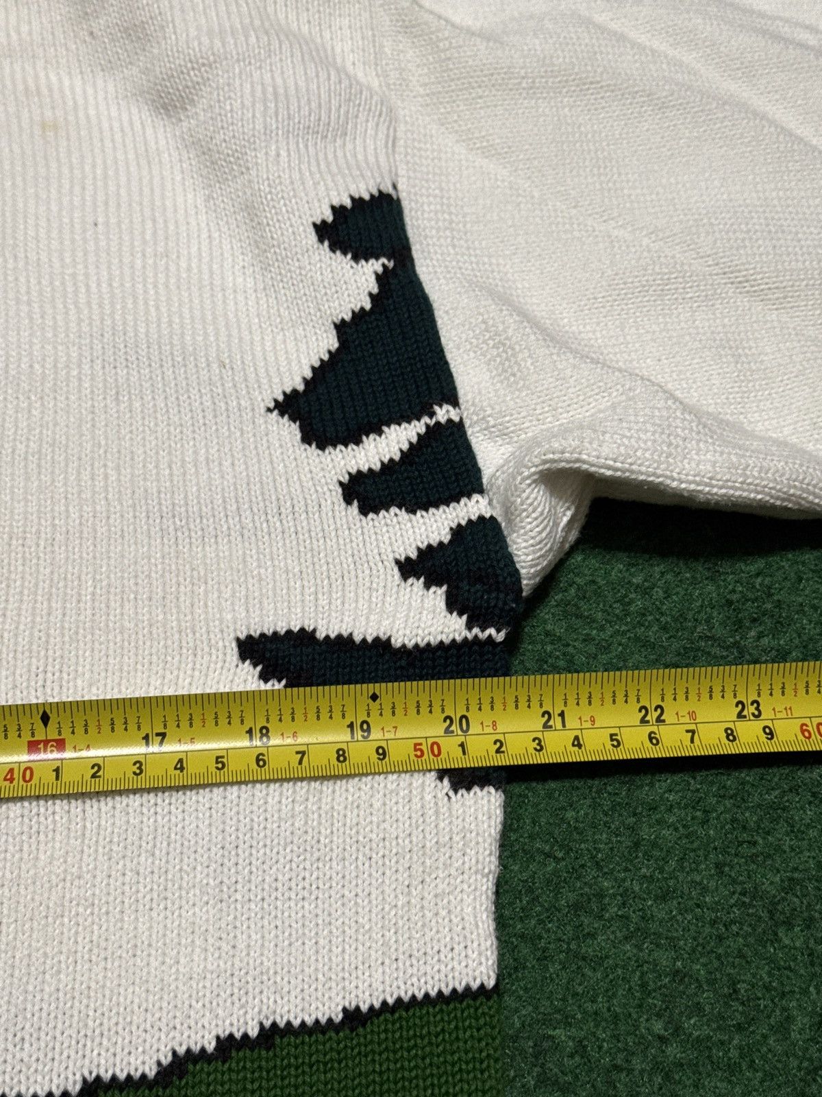 Jantzen Jantzen Golf Graphic Knit Vintage 90s Preppy AOP M Sweater Size US M / EU 48-50 / 2 - 5 Thumbnail