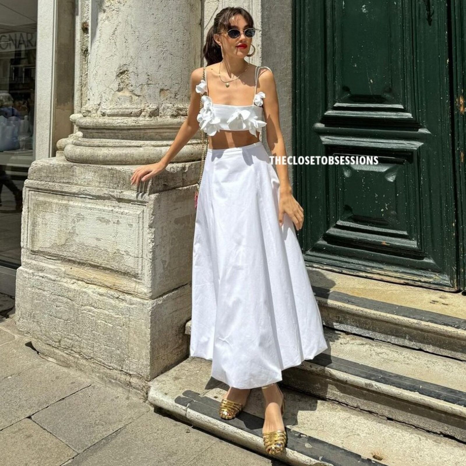 Zara ZARA BLOGGER FAVE!!! Balloon Hem Midi Skirt (L) Size 30" / US 8 / IT 44 - 8 Thumbnail