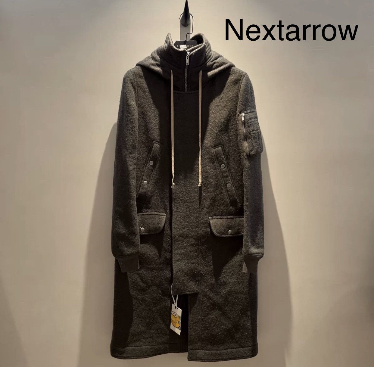 Rick Owens Rick owens mainline cashmere bomber coat2412-Nextarrow Size US S / EU 44-46 / 1 - 1 Thumbnail