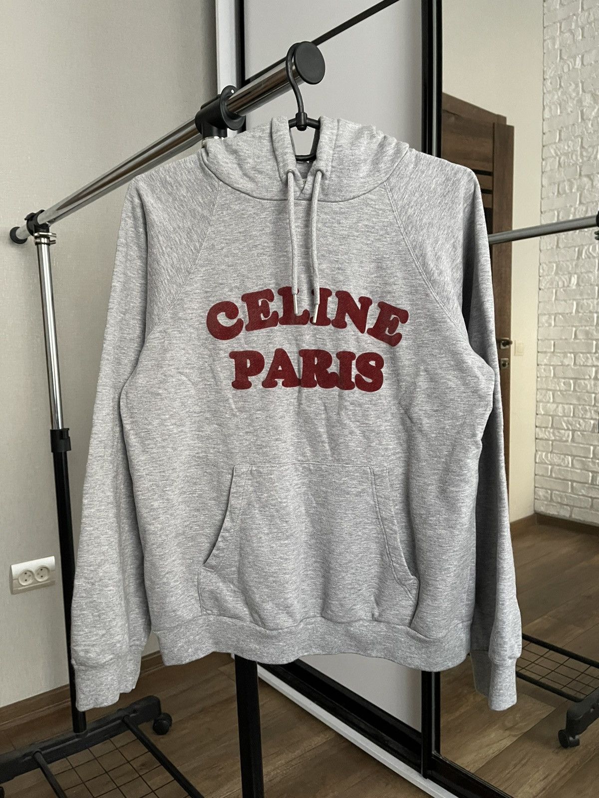 Celine Celine Paris Hoodie Size L / US 10 / IT 46 - 3 Thumbnail
