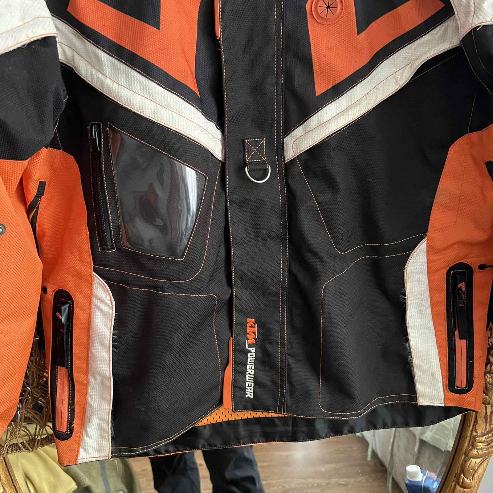 Other KTM PowerWear Moto Racing Jacket Sz L Size US L / EU 52-54 / 3 - 4 Thumbnail