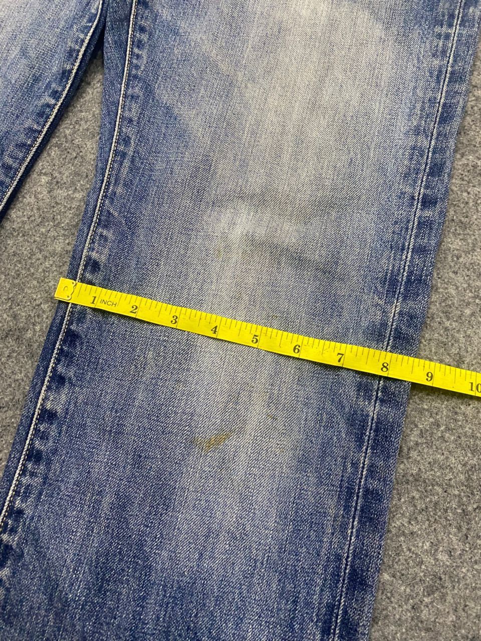 If Six Was Nine 💥Best Offer💥Vintage Uniqlo Jeans Distressed Denim Size US 34 / EU 50 - 6 Thumbnail