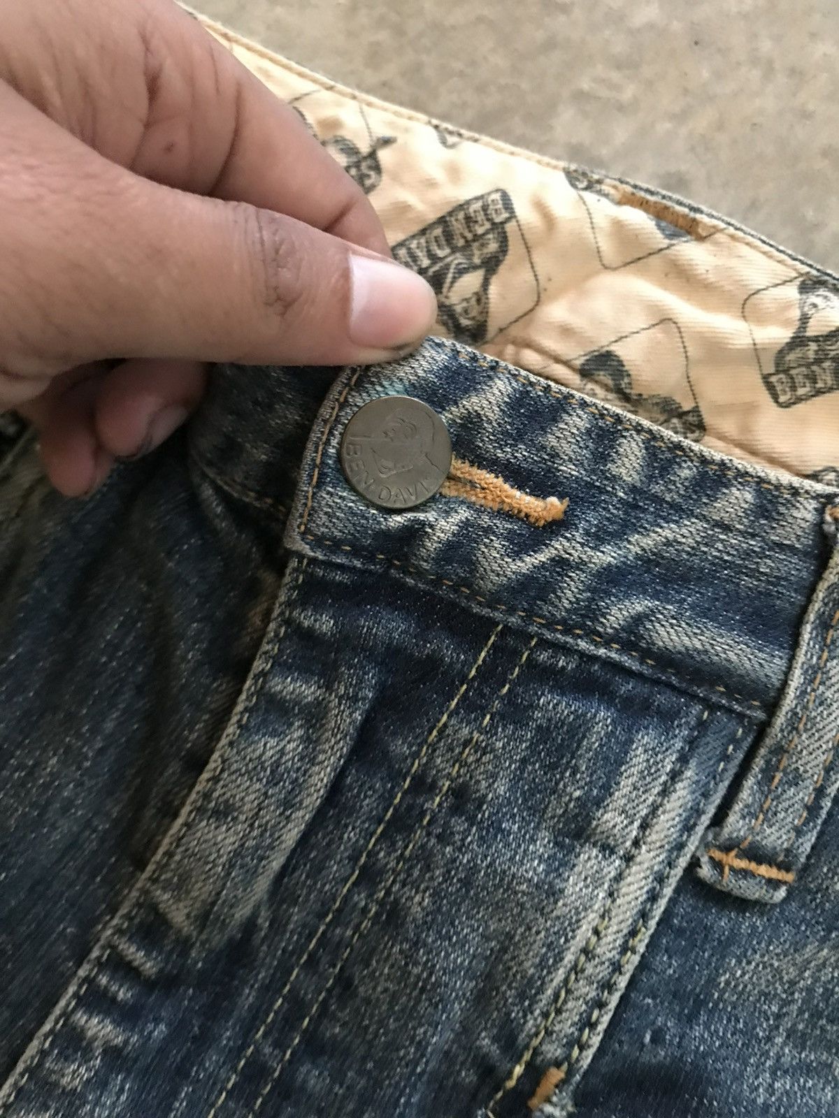 Ben Davis Ben Devia Denim Skinny Japan Stail Size US 29 - 5 Thumbnail