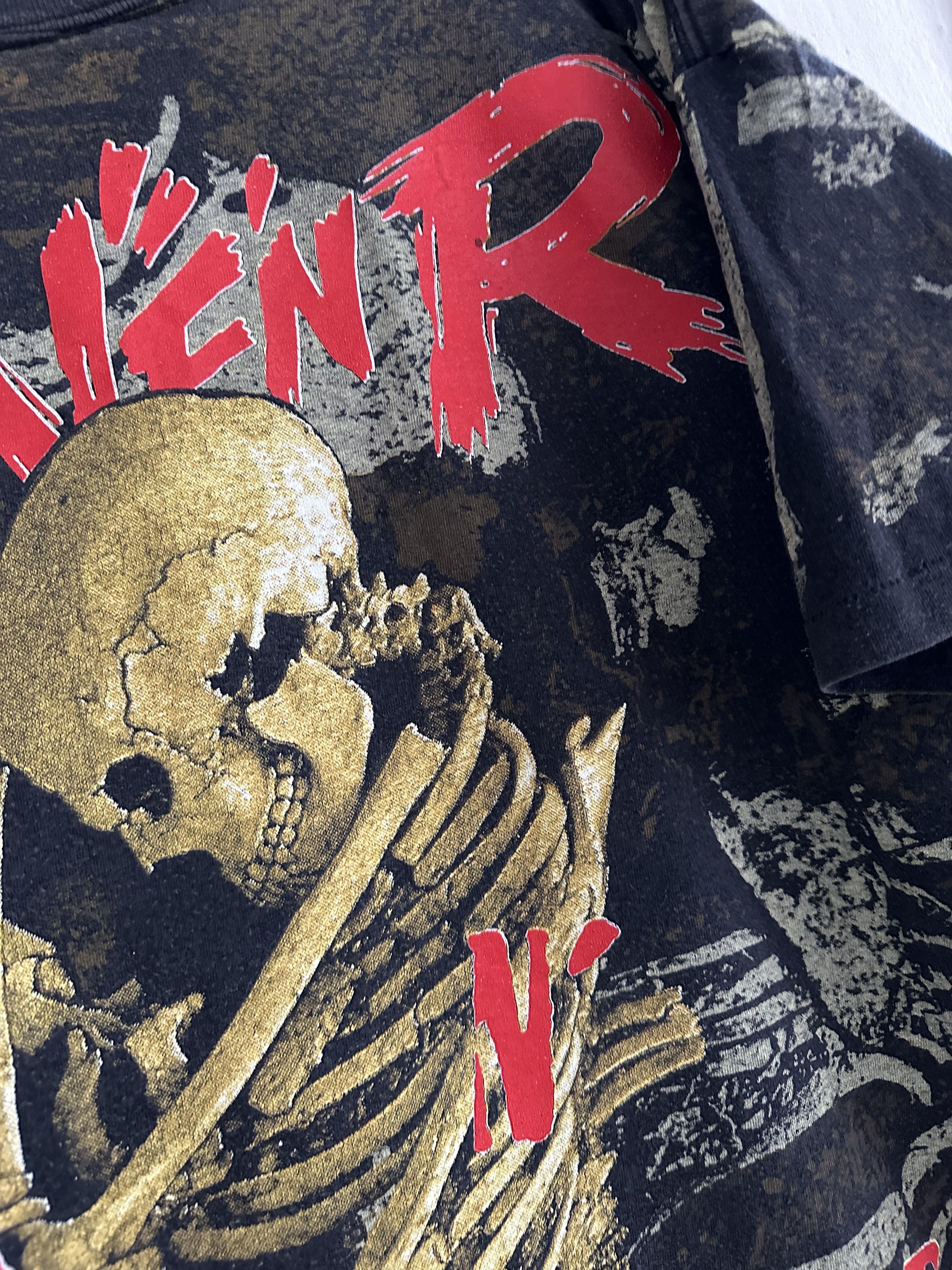 Band Tees × Vintage Vintage 1992 Guns N’ Roses Shirt Dust N’ Bones ALL OVER Tee Size US XL / EU 56 / 4 - 20 Thumbnail