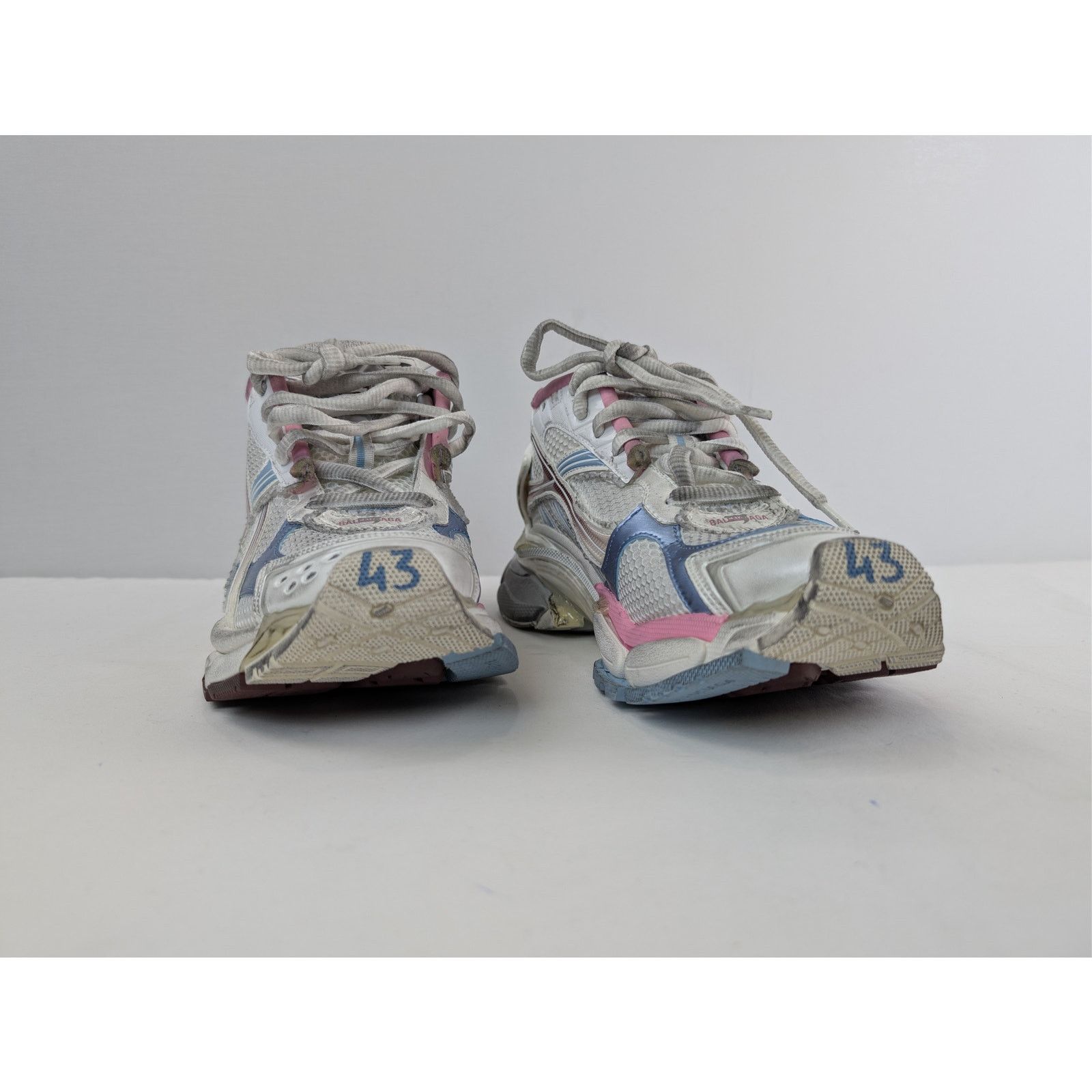Balenciaga o1rshd1 Runner Gradient Sneaker in Multicolor Size US 10 / EU 43 - 5 Thumbnail