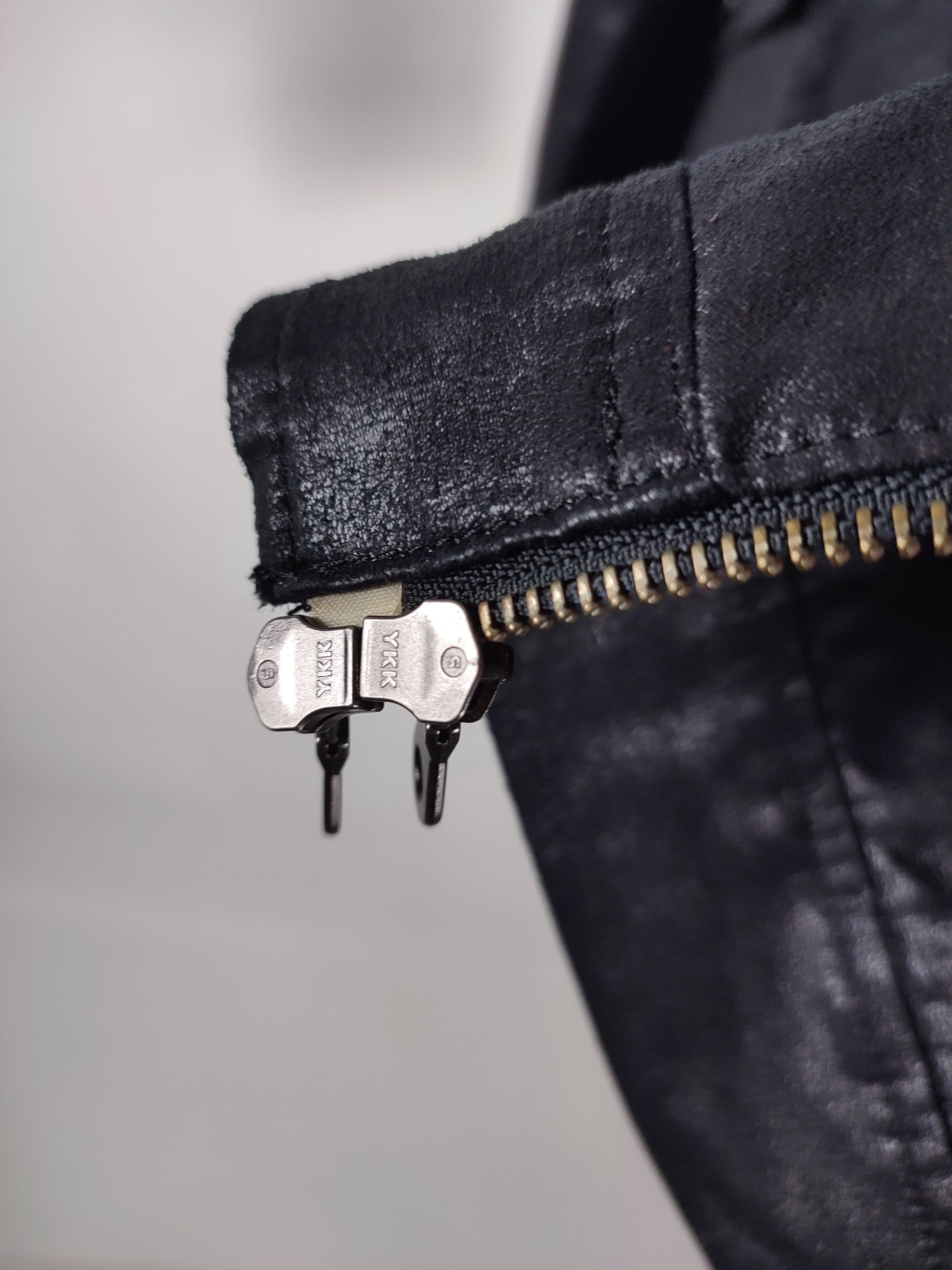 Japanese Brand Buona Giornata Japanese Polyurethane Leather Zip Moto Jacket Size L / US 10 / IT 46 - 13 Thumbnail