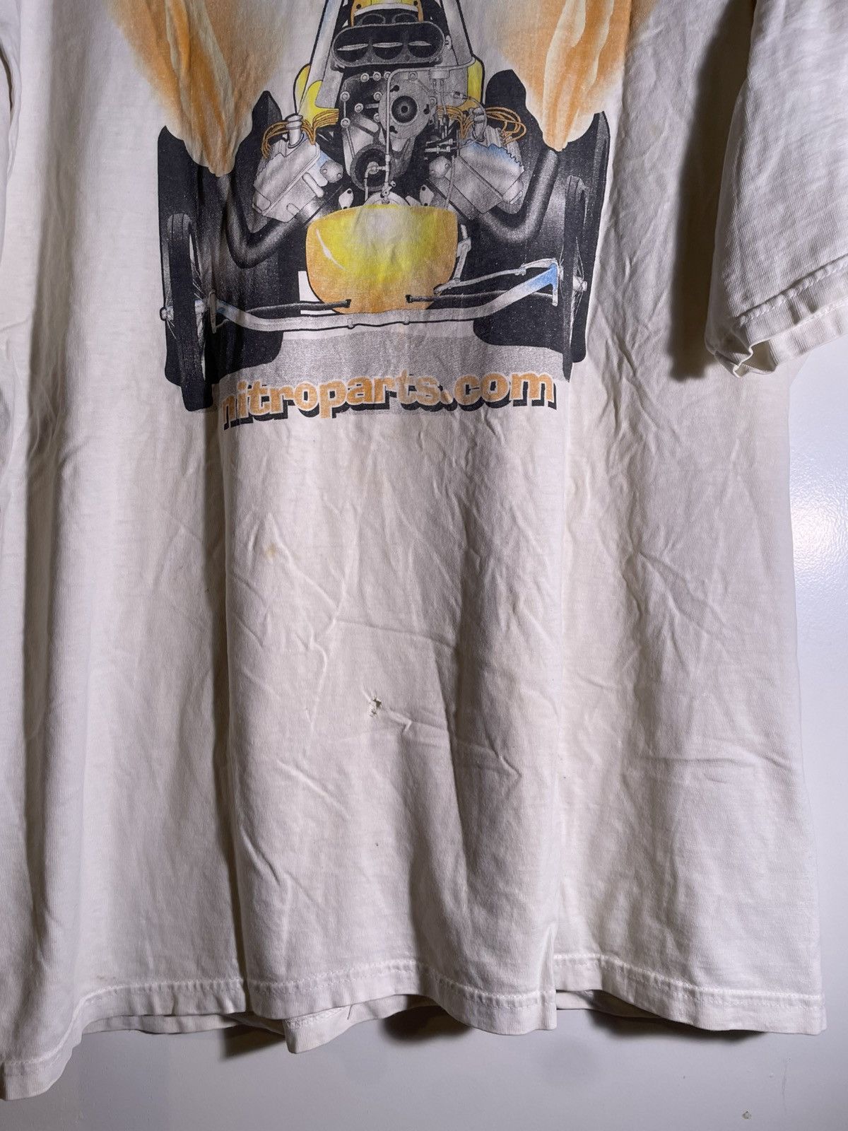 Vintage 90’s 2000’s Y2K VTG Vintage Nitro Parts Race Car Retro Shirt Size US XL / EU 56 / 4 - 8 Thumbnail