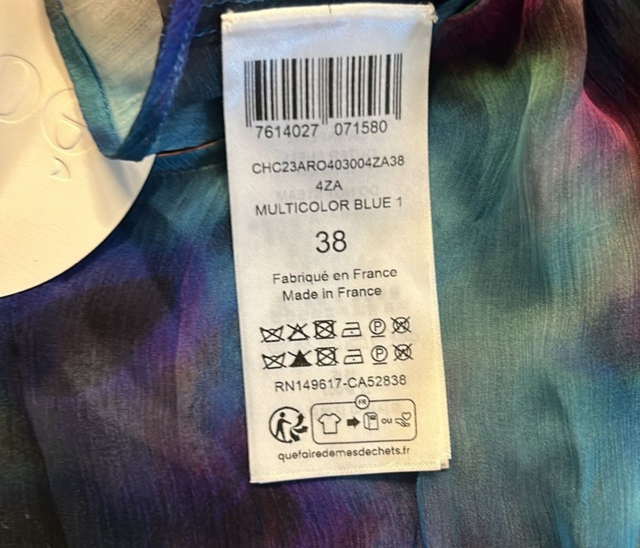 Chloe Chloe Tie Dye Silk Caftan & Maxi Slip Dress Blue Size 38 Size S / US 4 / IT 40 - 10 Thumbnail