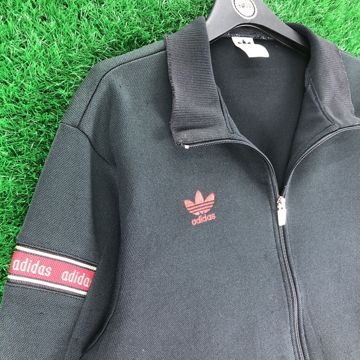 Adidas Vintage 90's Adidas Descente Deck Zipper Jacket Size US M / EU 48-50 / 2 - 2 Thumbnail