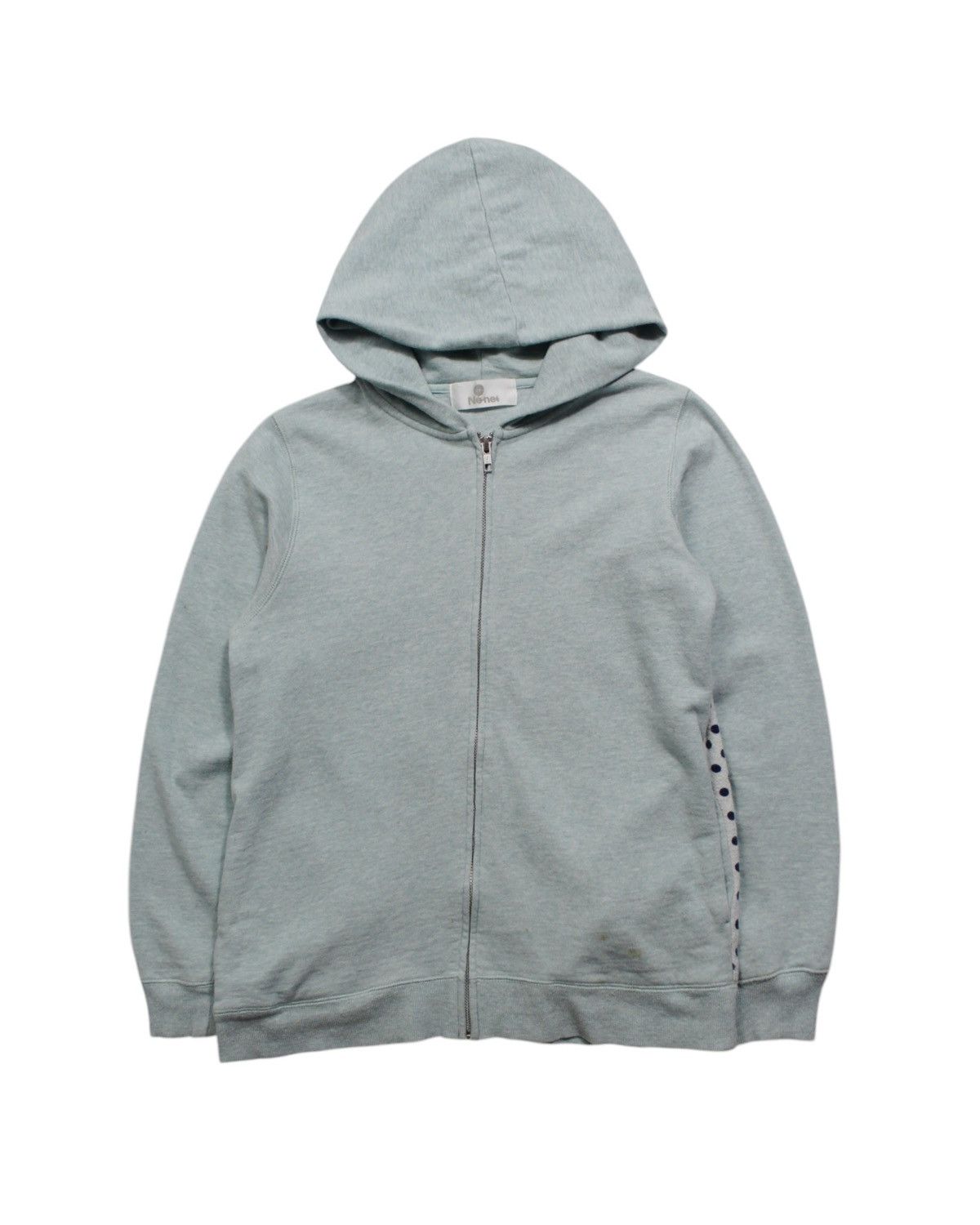 Issey Miyake SS2015 NÉ-NET MINT POLKA-DOTS ZIP UP HOODIE Size M / US 6-8 / IT 42-44 - 2 Thumbnail
