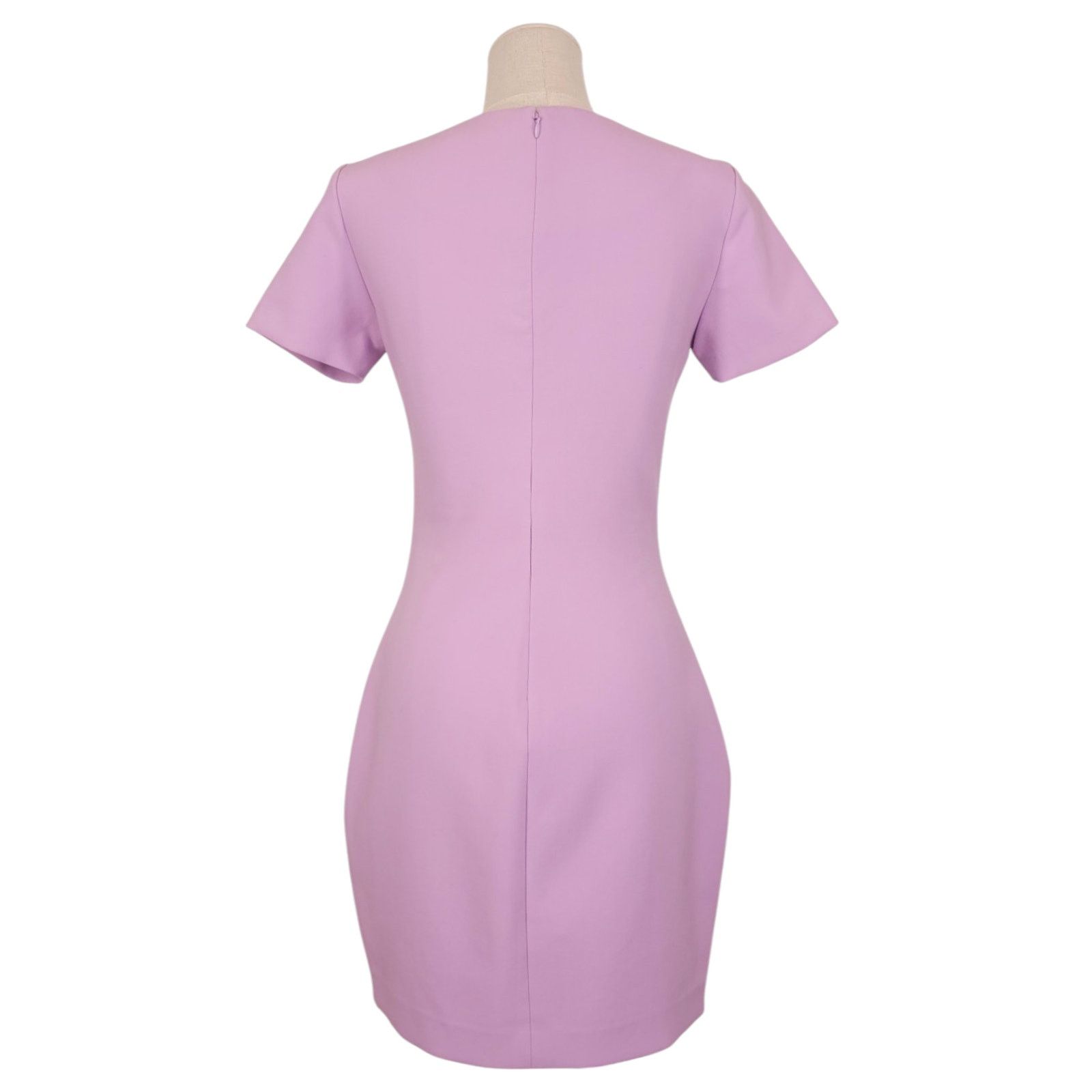 LIKELY Likely Short Sleeve Mini Dress Lilac Purple Sz 2 Size XS / US 0-2 / IT 36-38 - 3 Thumbnail