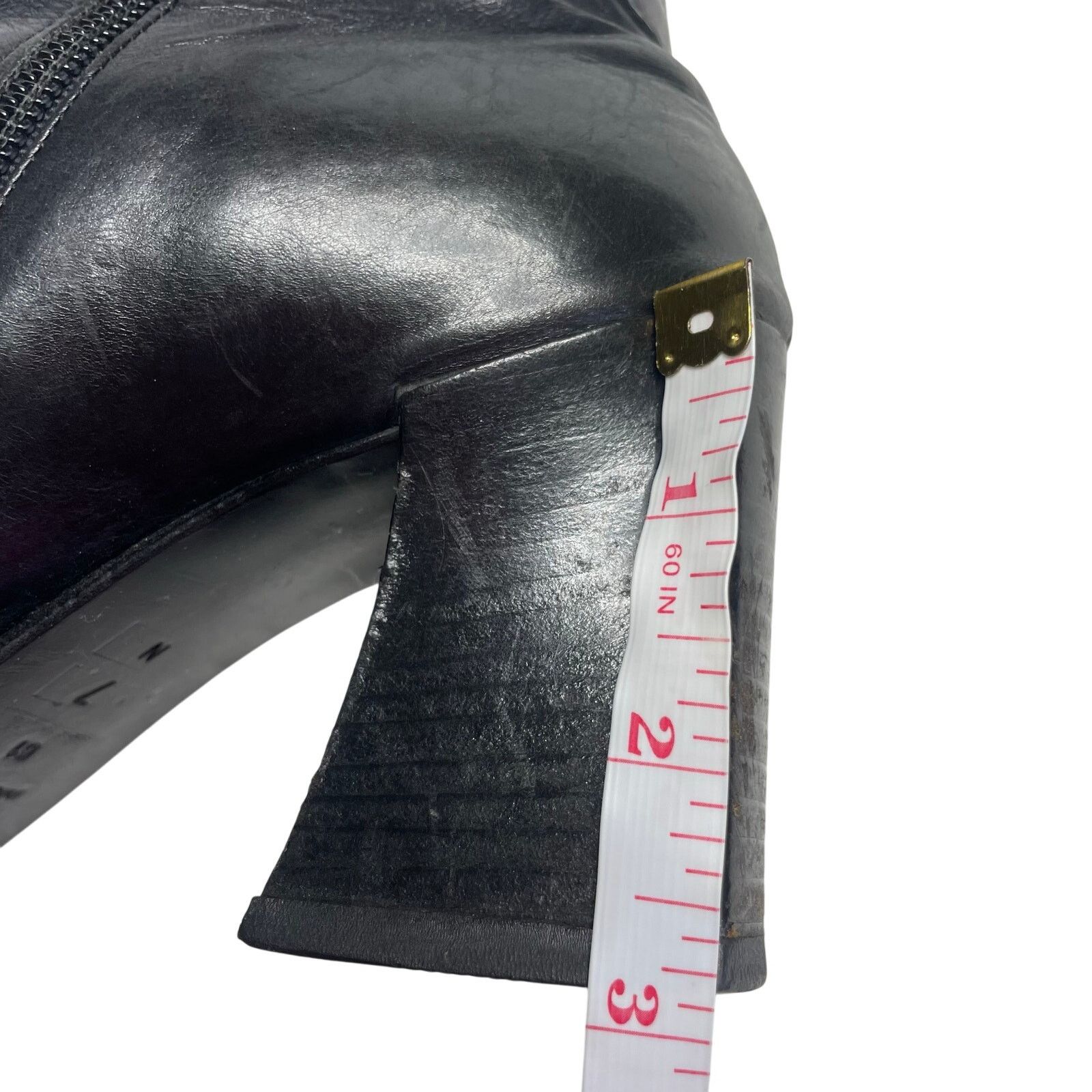 Other Via Spiga Black Leather Boot Size US 7 / IT 37 - 7 Thumbnail