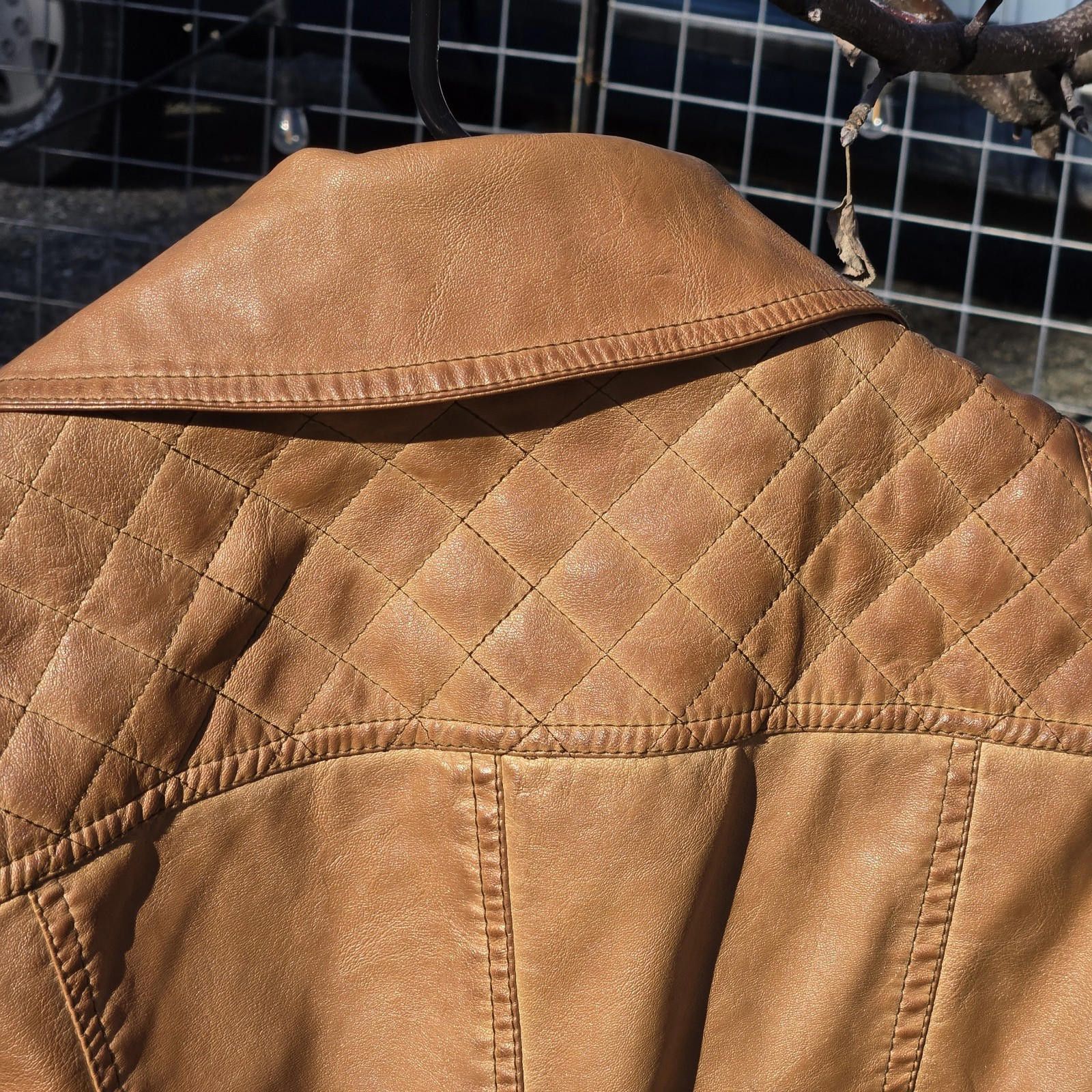 Scully Leather SCULLY Western Diamond Stitched Leather Jacket Wom Size M C1 Size M / US 6-8 / IT 42-44 - 6 Thumbnail