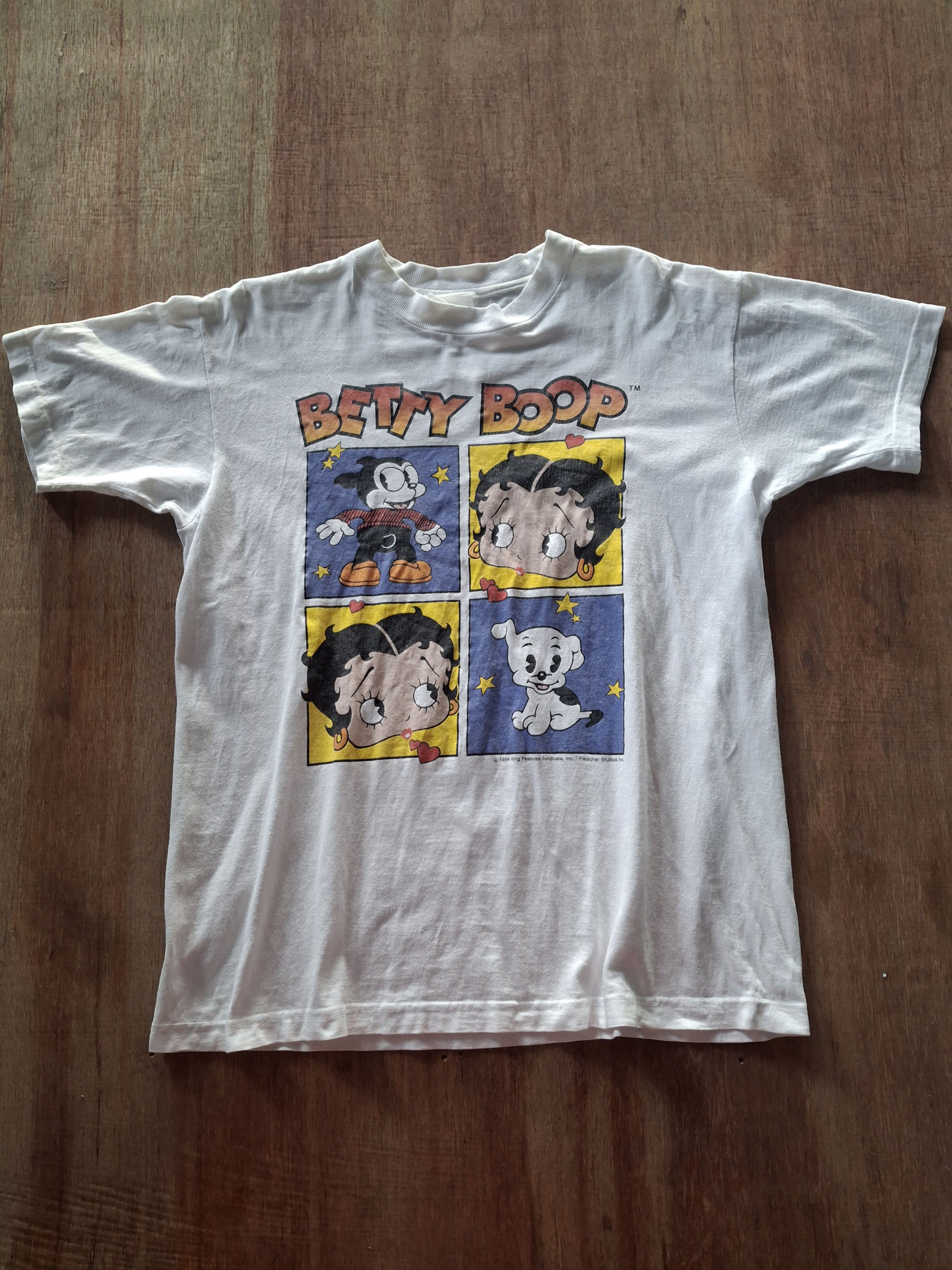 Vintage Vintage Betty boop 1994 tshirt Size US M / EU 48-50 / 2 - 1 Thumbnail