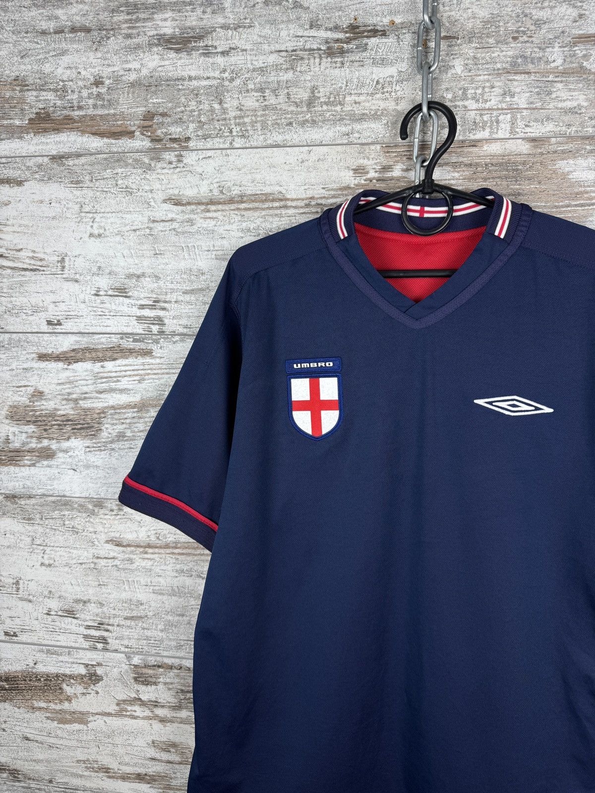 Umbro Umbro England national team reversible T-shirt soccer jersey Size US M / EU 48-50 / 2 - 3 Thumbnail