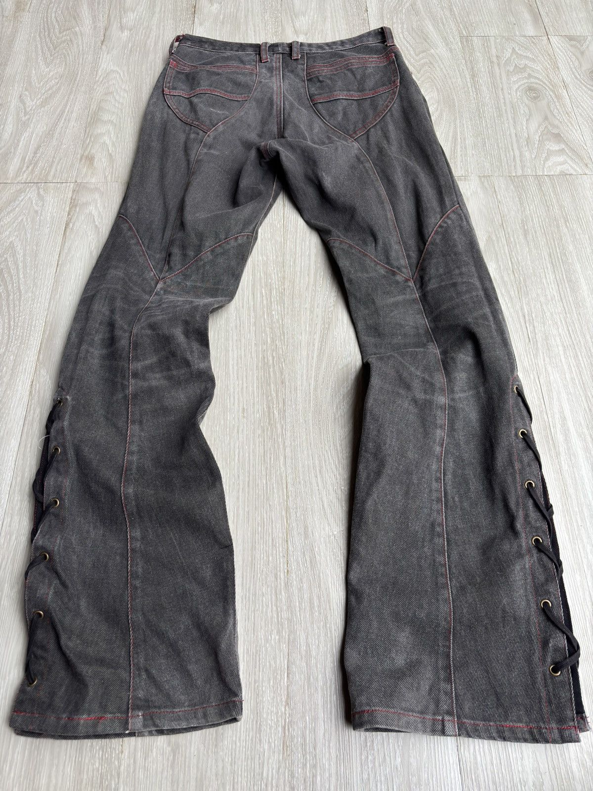 Japanese Brand THE DIFFERENCE - RUPERT flare jeans Size US 28 / EU 44 - 5 Thumbnail