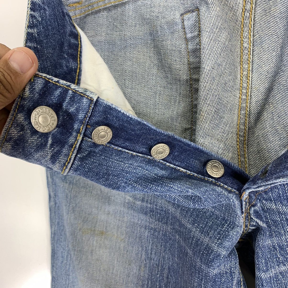If Six Was Nine VINTAGE HOLLYWOOD RANCH MARKET DISTRESSED JEANS Size US 31 - 12 Thumbnail