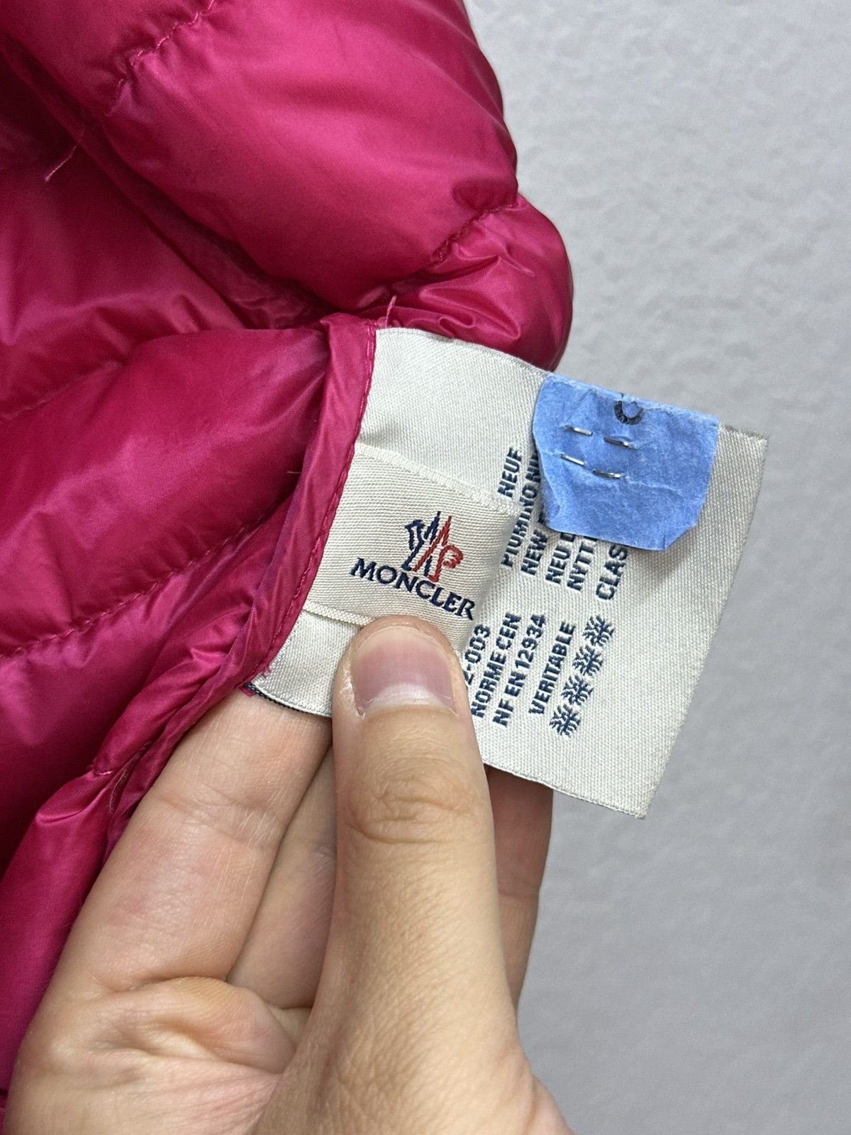 Moncler Moncler Lans Down Puffer Jacket Pink Lightweight Size M / US 6-8 / IT 42-44 - 14 Thumbnail