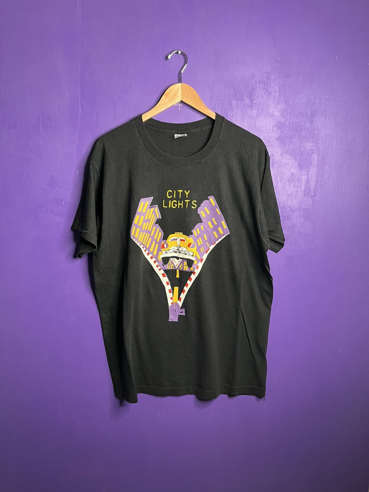 Grateful Dead × Vintage Vintage 1991 Grateful Dead city lights t-shirt Size US XL / EU 56 / 4 - 1 Thumbnail
