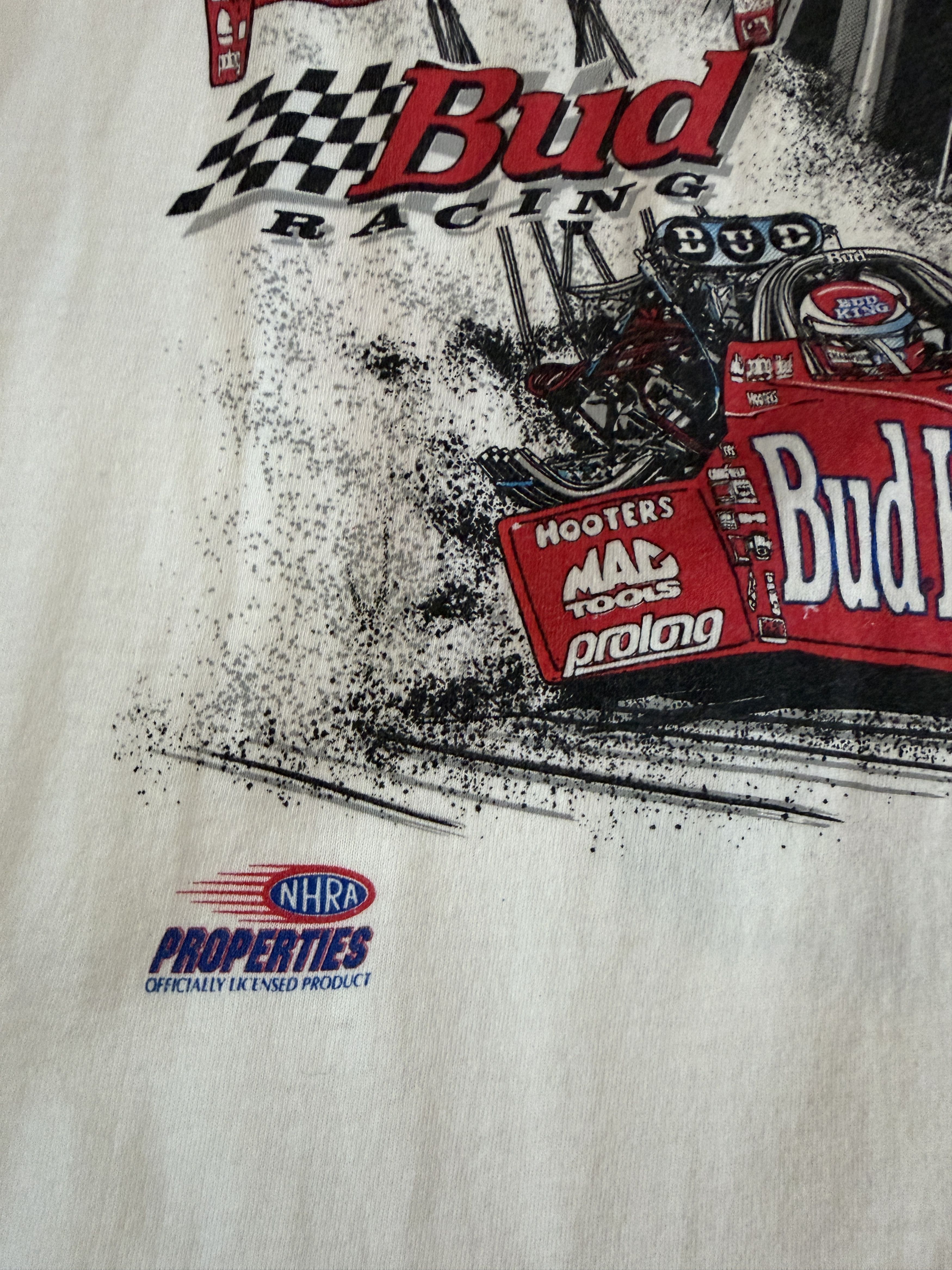 Budweiser Vintage Budweiser NHRA Racing tee Size US L / EU 52-54 / 3 - 6 Thumbnail