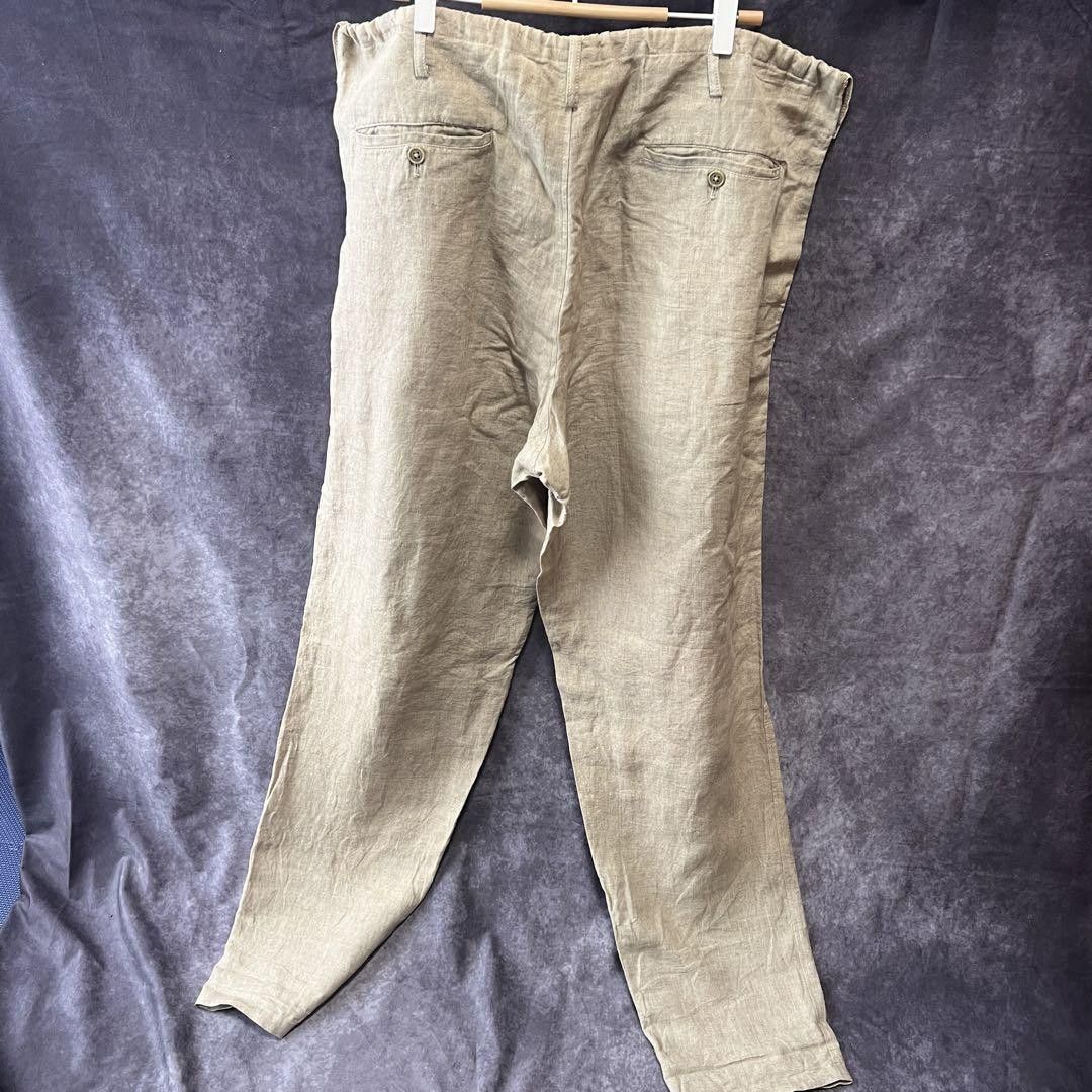Yohji Yamamoto Yohji Yamamoto Linen Wide Pant Size US 39 - 4 Thumbnail