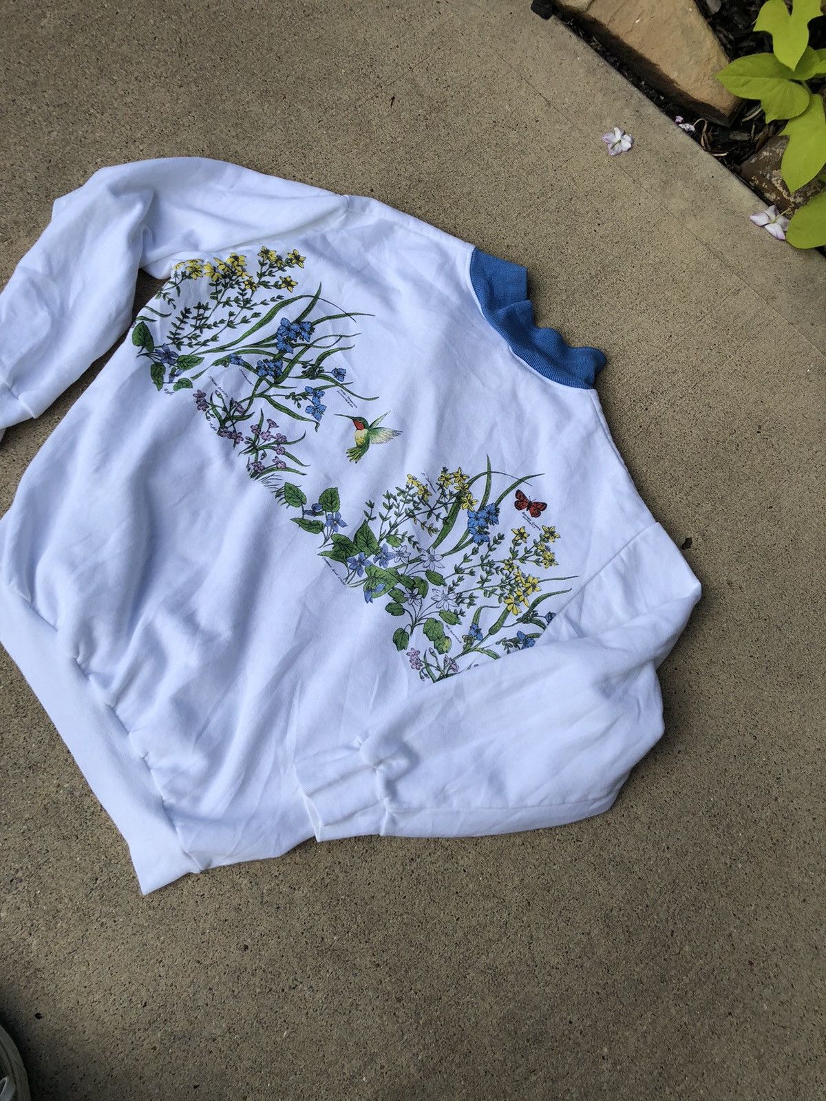 Japanese Brand × Vintage Springtime, 80 so large sweatshirts Size US L / EU 52-54 / 3 - 6 Thumbnail