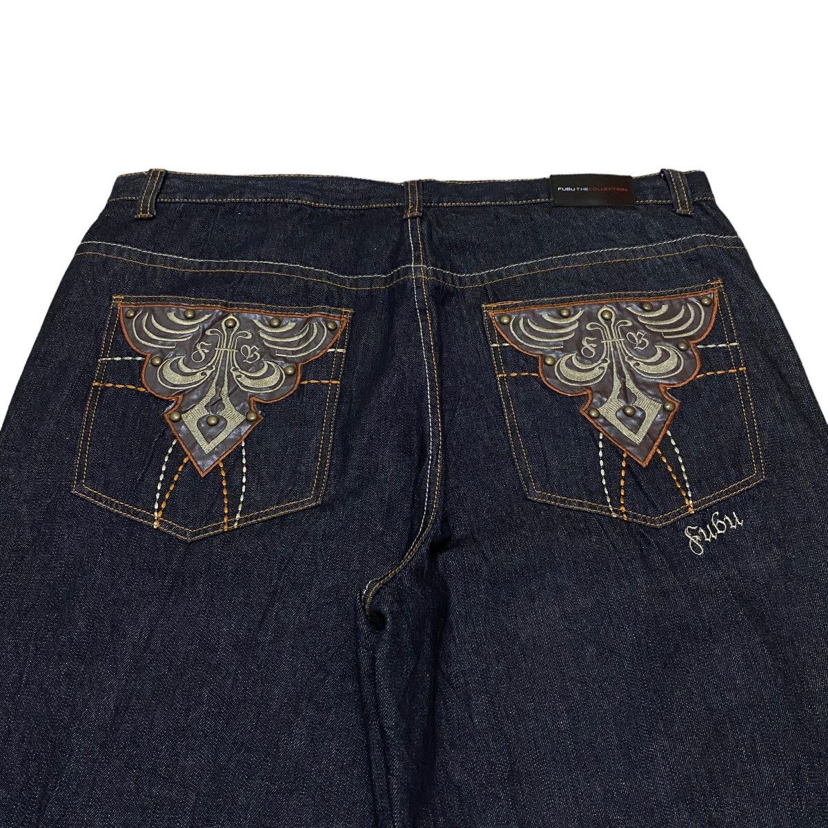 Fubu Rare Design Vintage Fubu Rapper Hiphop Baggy Jeans 2000s Size US 42 / EU 58 - 4 Thumbnail