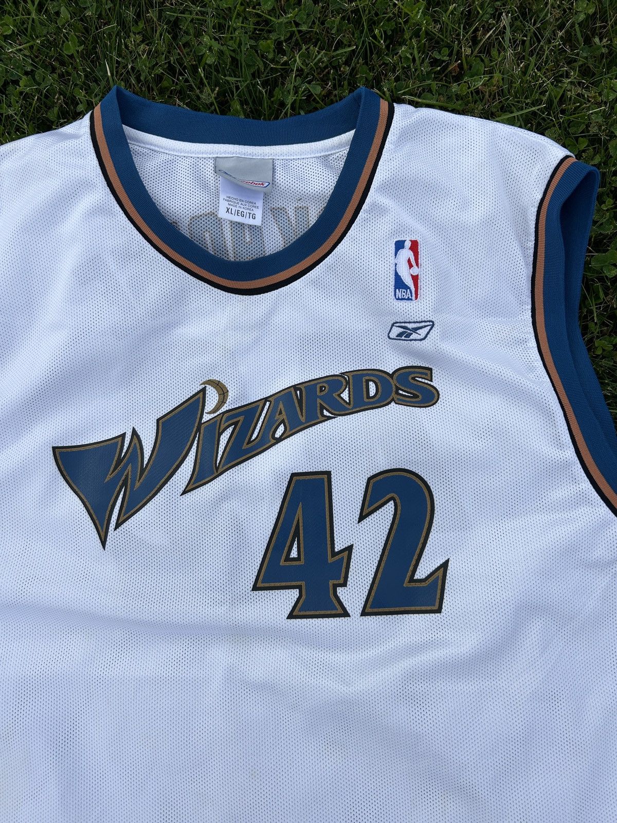 NBA × Reebok Reebok Washington Wizards Jerry Stackhouse NBA Jersey Size US XL / EU 56 / 4 - 3 Thumbnail