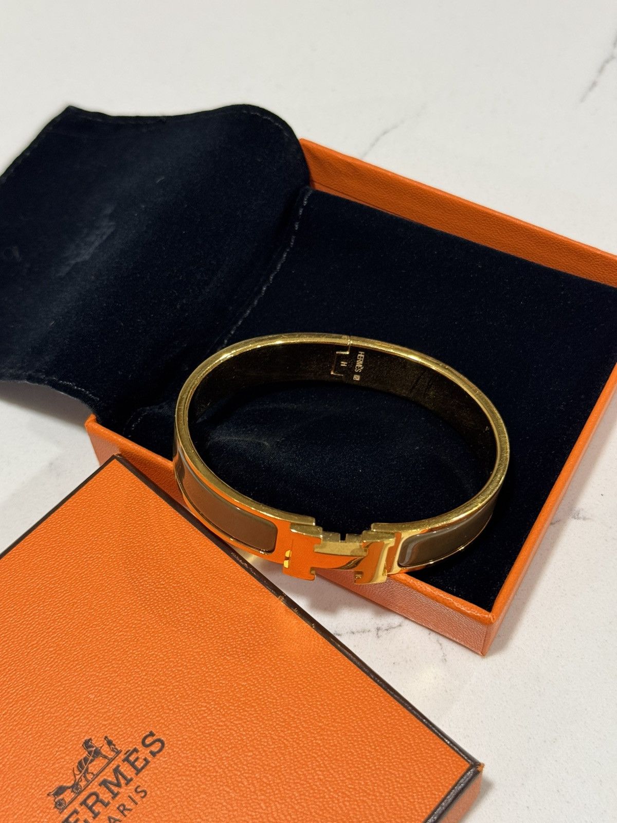 Hermes Hermes Clic H Enamel Bracelet Size ONE SIZE - 7 Thumbnail
