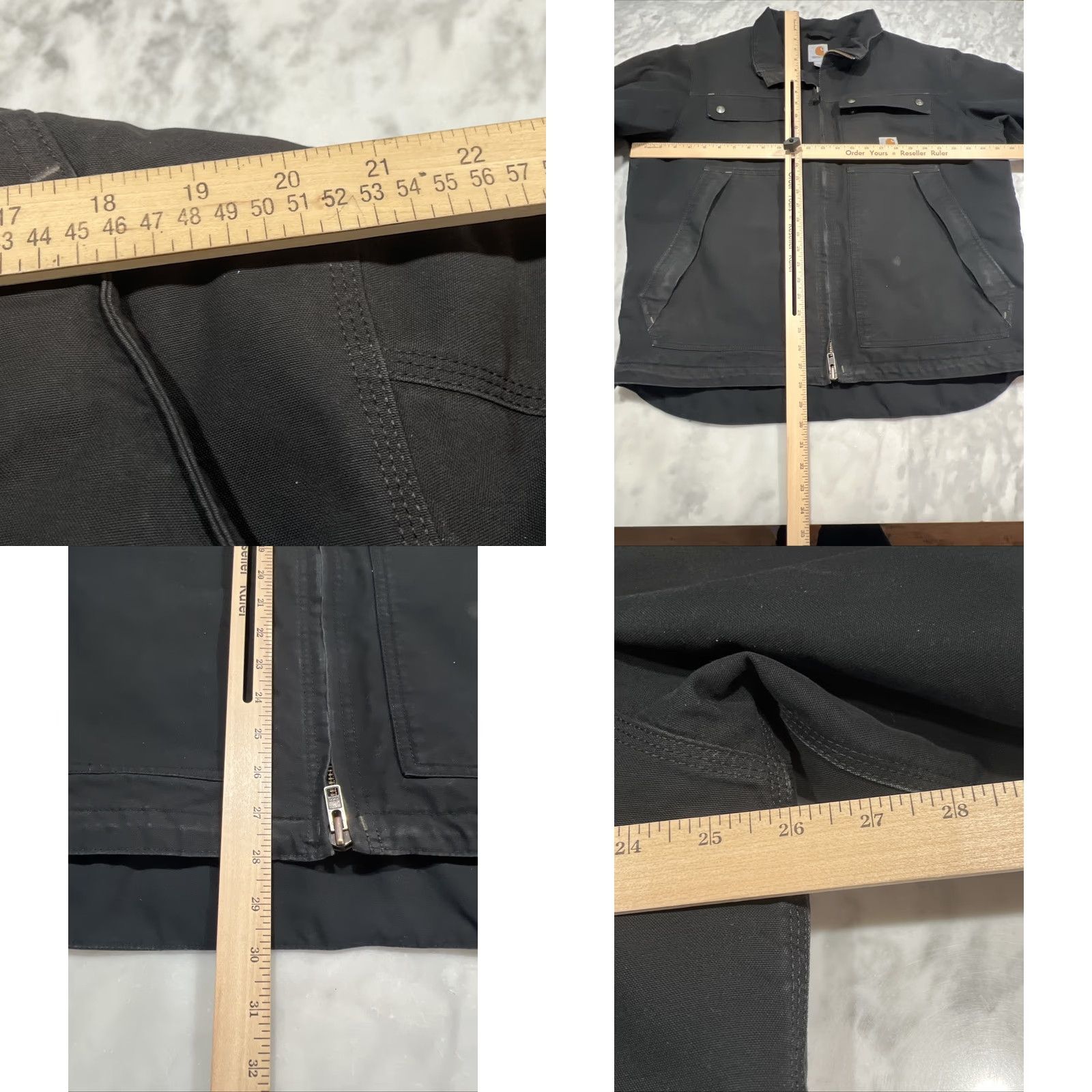 Carhartt Carhartt Jacket Men L Black Quick Duck Thinsulate Insulation Full Zip Jefferson Jacket Size US L / EU 52-54 / 3 - 9 Thumbnail