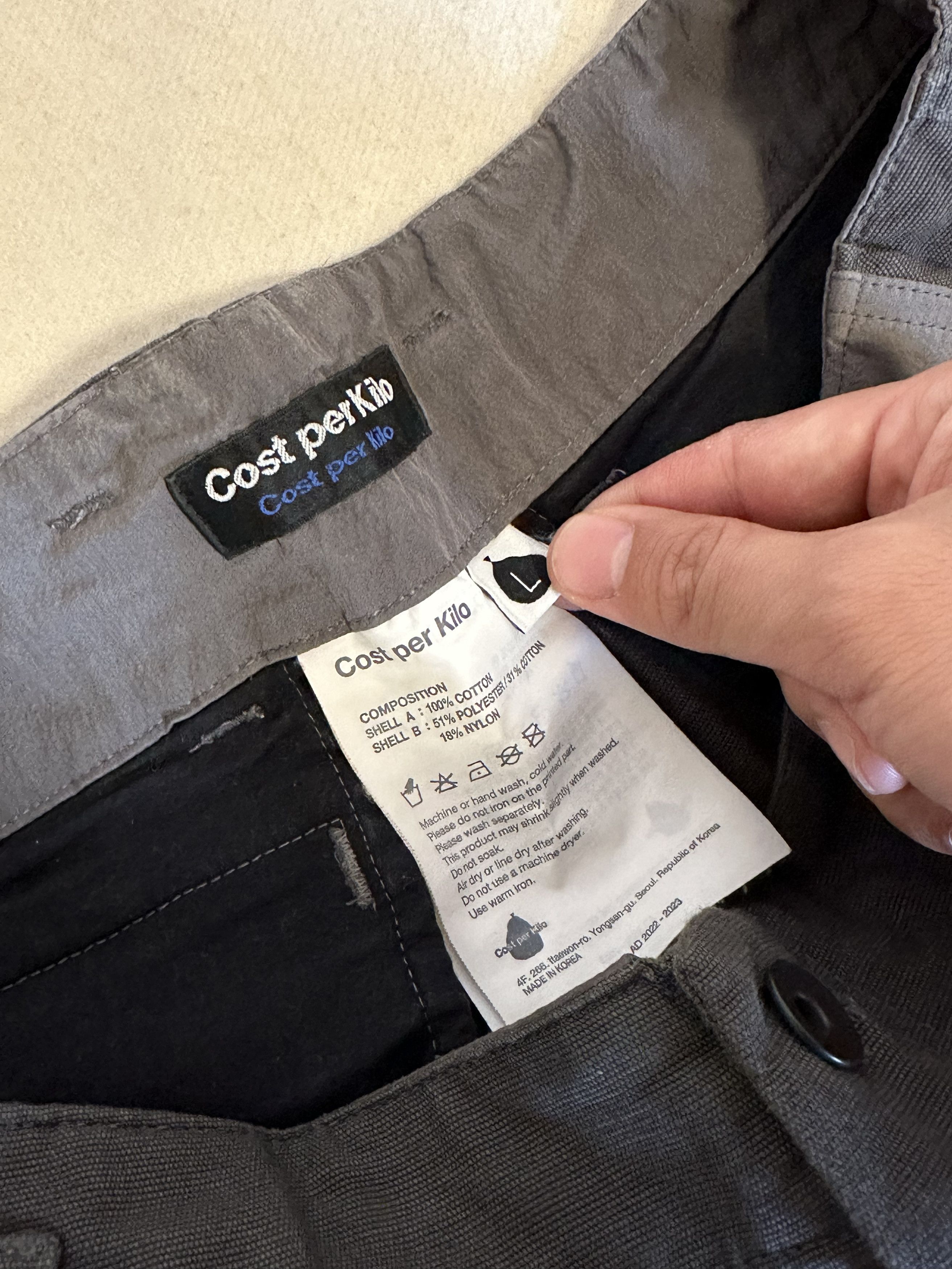 Japanese Brand Cost per Kilo utilitarian constructive shorts Size US 33 - 2 Thumbnail