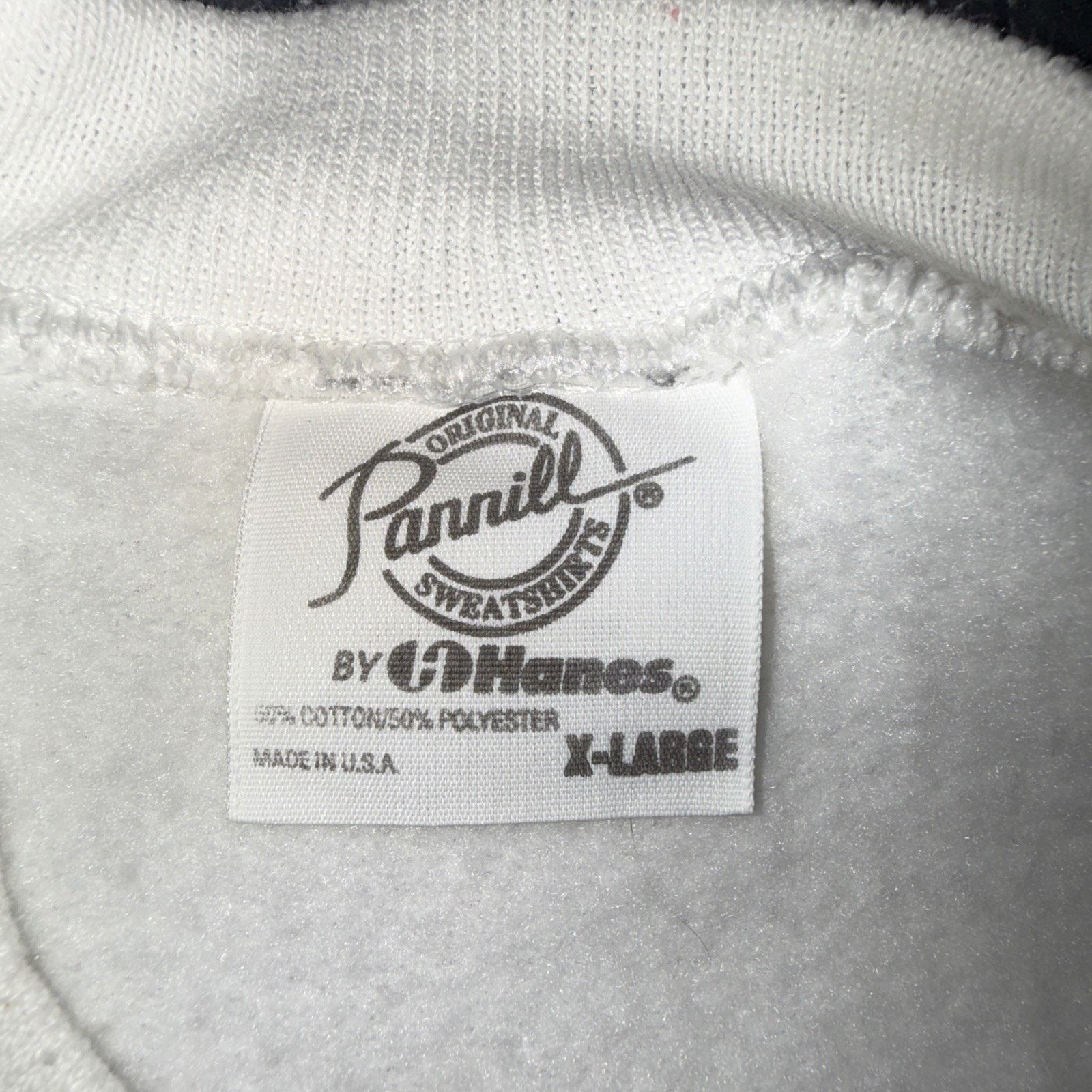 Hanes Vintage Desert Storm Shield 90’s Sweatshirt White XL Eagle Size US XL / EU 56 / 4 - 9 Thumbnail