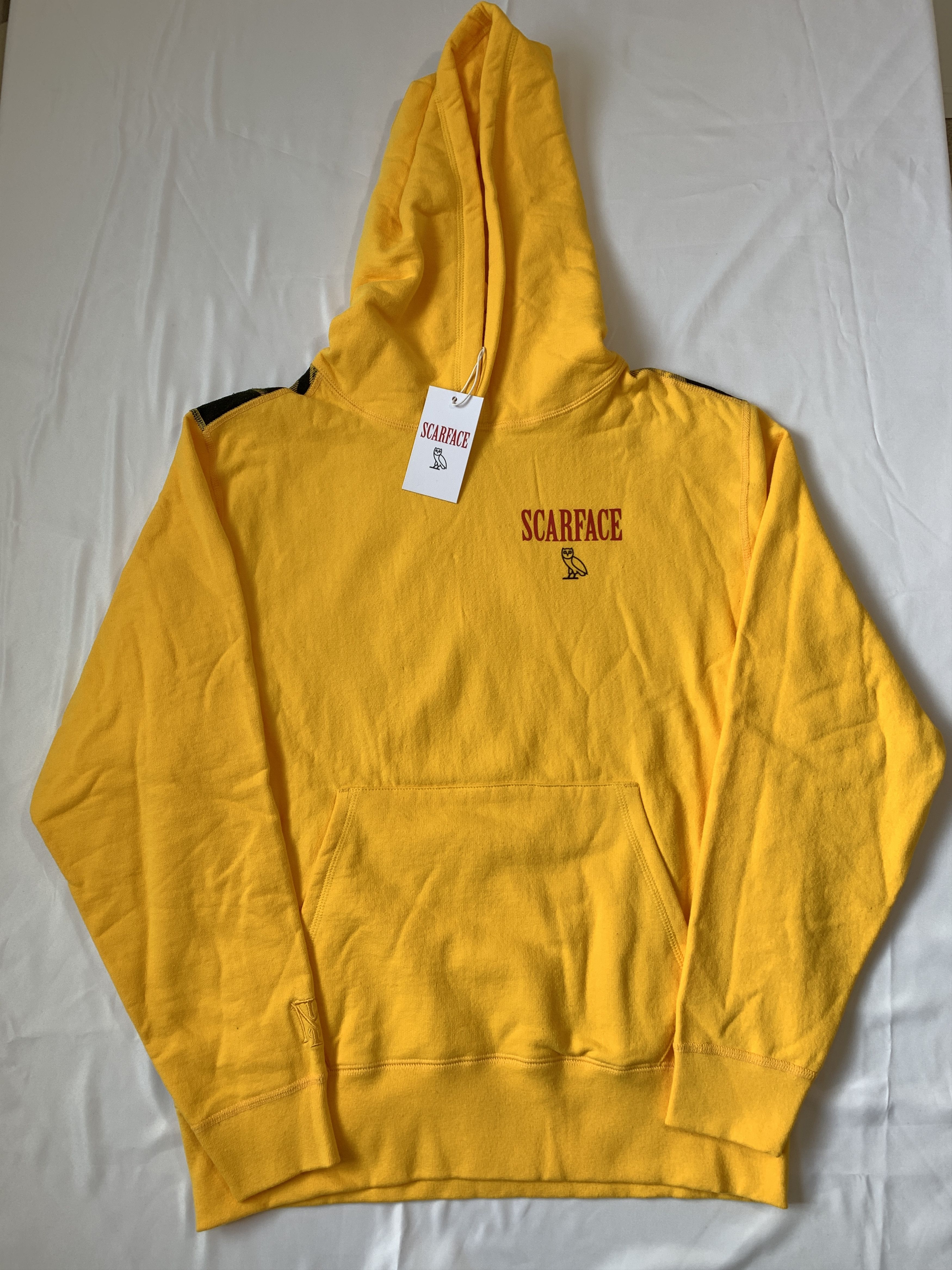 Drake OVO X SCARFACE BLACK HOODIE Size US M / EU 48-50 / 2 - 2 Thumbnail