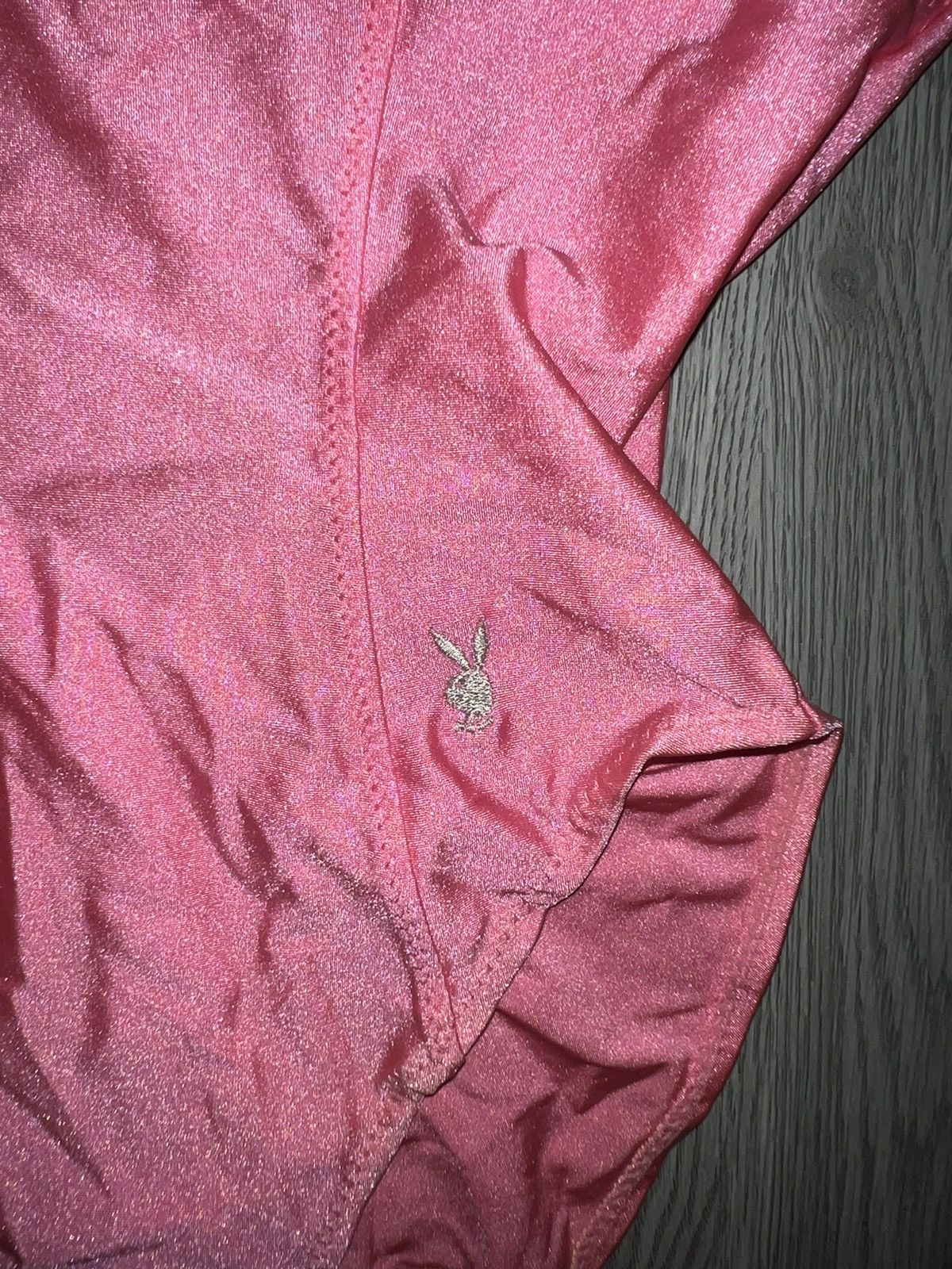 Playboy Playboy one piece pink silky swimsuit 🎀💗 Size XL / US 12-14 / IT 48-50 - 4 Thumbnail