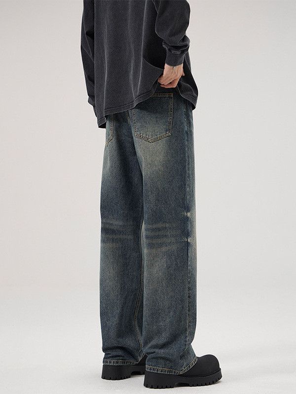 Japanese Brand Men's American Cleanfit Washed Vintage Jeans Size US 32 / EU 48 - 5 Thumbnail