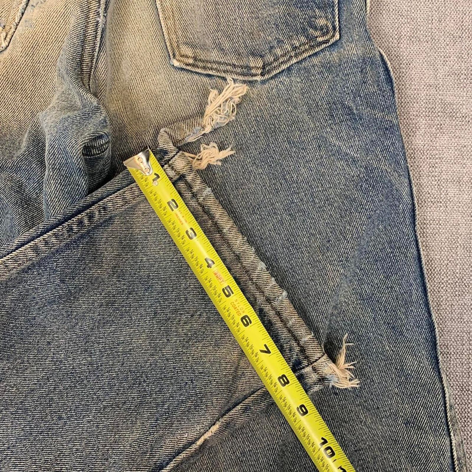 Rustler Vintage 90s Rustler honeycomb Distressed denim Jeans Size 26" / US 2 / IT 38 - 7 Thumbnail