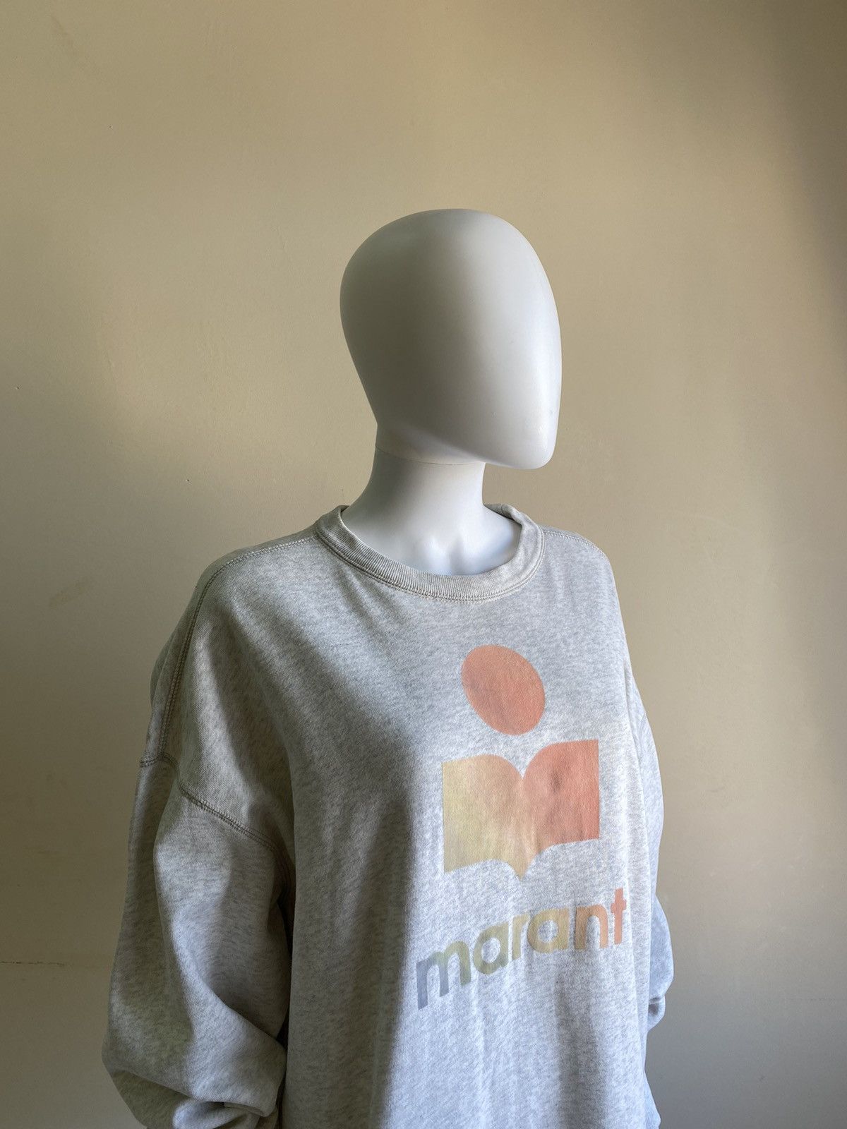 Isabel Marant Etoile Isabel Marant Etoile Long Crewneck Sweatshirt Big Logo Size XS / US 0-2 / IT 36-38 - 3 Thumbnail