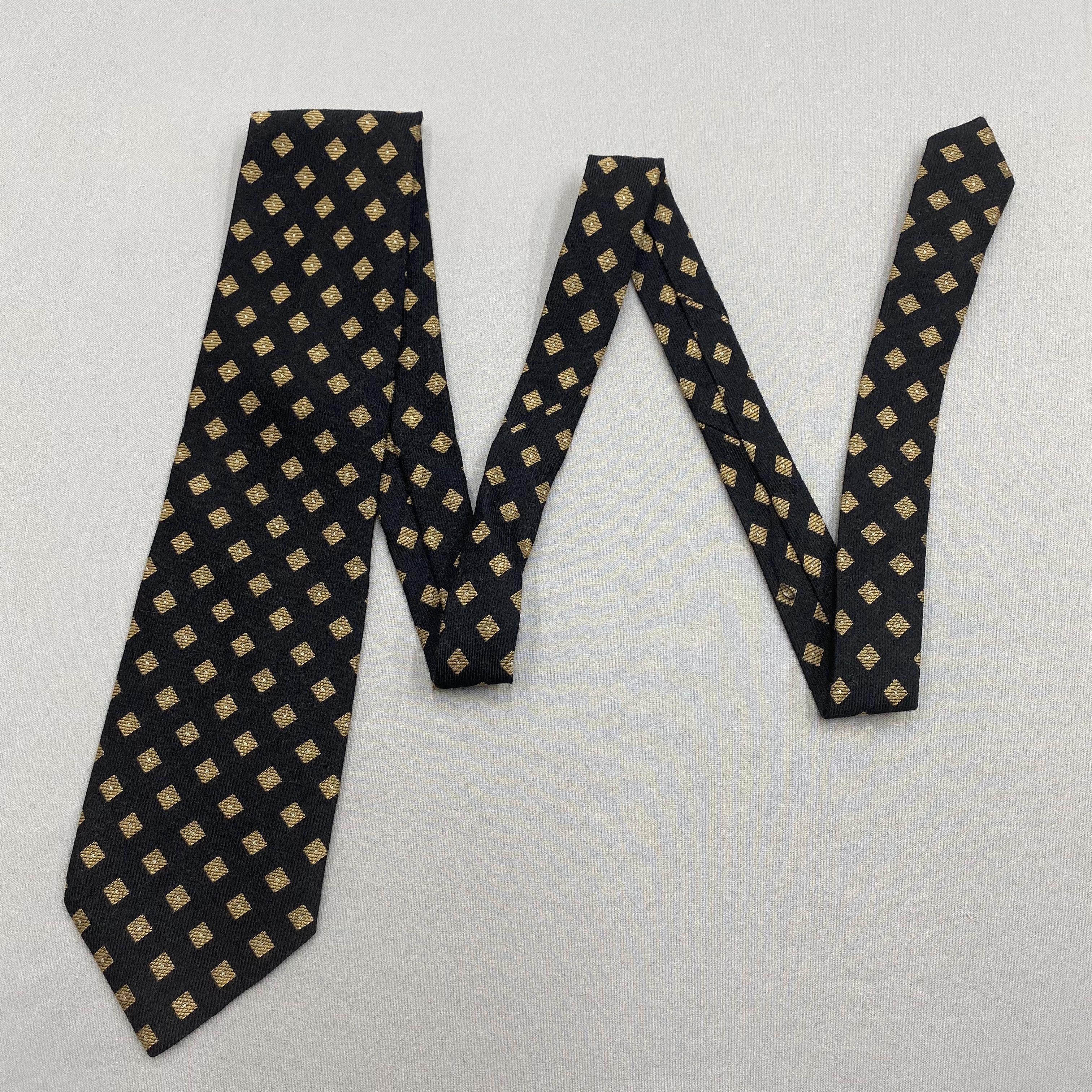 Alviero Martini Vintage Alviero Martini SILK Necktie Cravate Pure Silk Size ONE SIZE - 5 Thumbnail