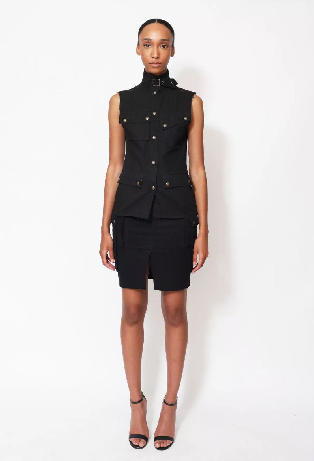 Balenciaga Balenciaga Le Dix Paris Shirt Cargo Tank Top Jacket Size US XS / EU 42 / 0 - 16 Thumbnail