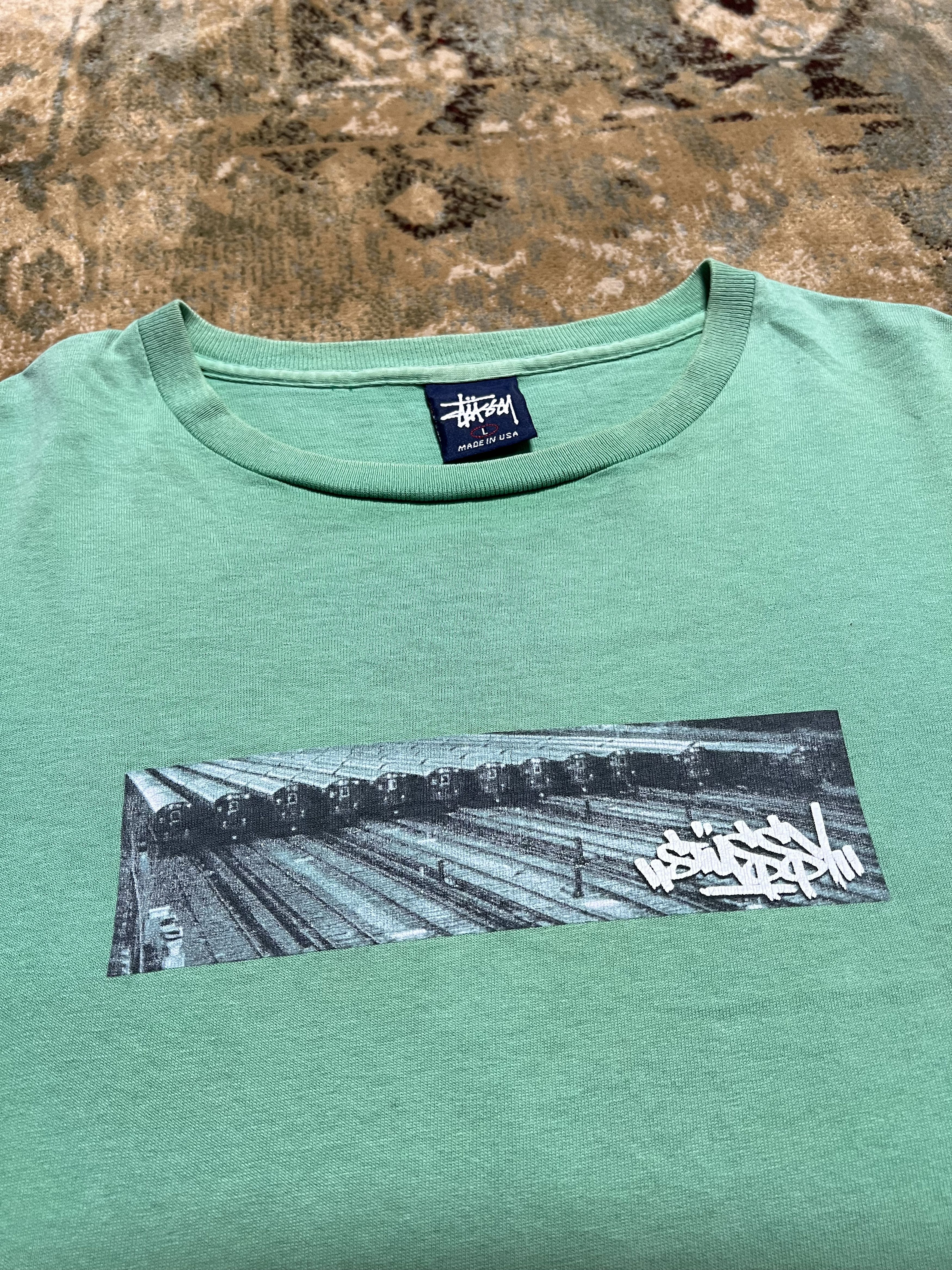 Stussy 90s Stussy Graphic Tshirt Tee y2k style Size US M / EU 48-50 / 2 - 2 Thumbnail