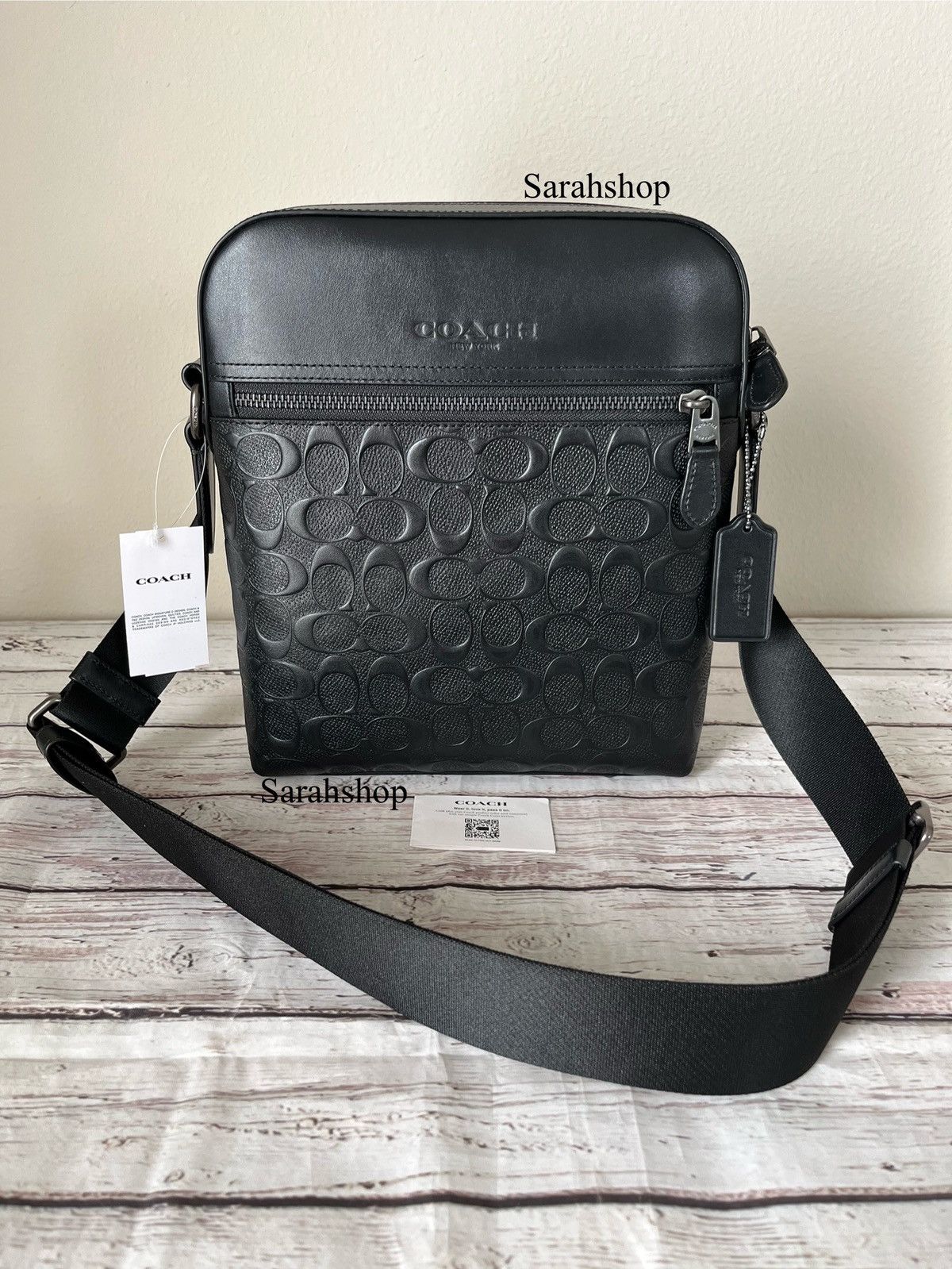 Coach Coach Houston Flight Bag In Signature Leather Size ONE SIZE - 1 Thumbnail