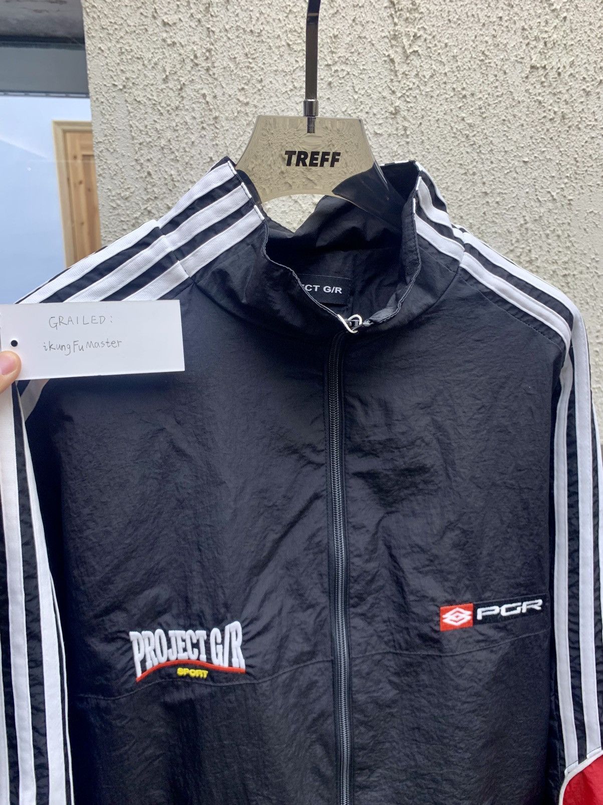 ジャケット・アウター PROJECT G/R Upside Down Track Jacket PROJECT G/R - Upside Down Track Jacket | HBX - Globally