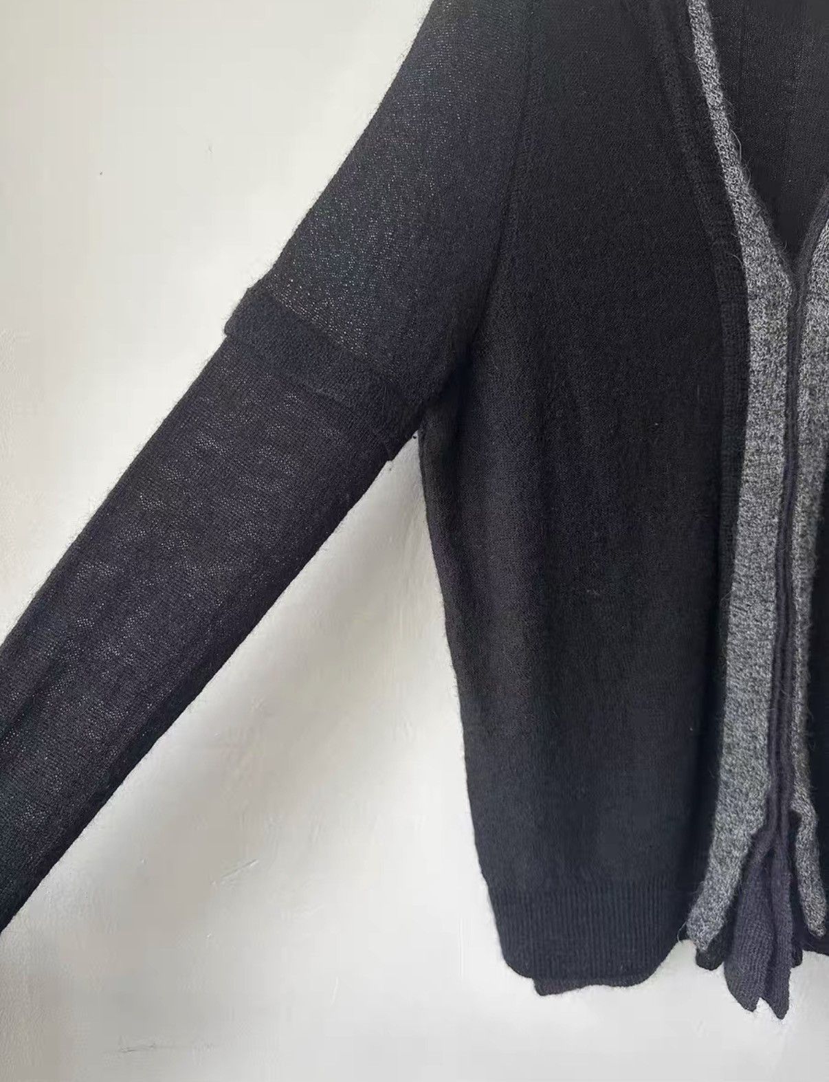 Yohji Yamamoto Yohji Yamamoto Y's 10AW Patchwork Knit Cardigan K7 Size US M / EU 48-50 / 2 - 4 Thumbnail