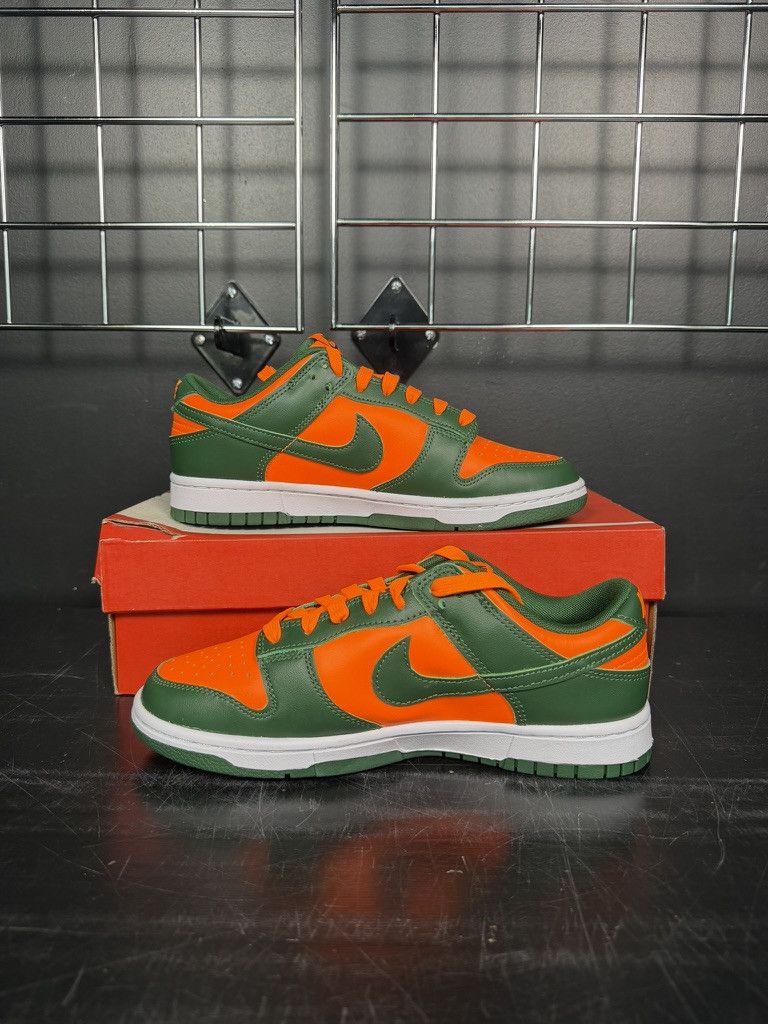 Nike Nike Dunk Low Retro "Miami Hurricanes" - Size 7 Size US 7 / EU 40 - 2 Thumbnail