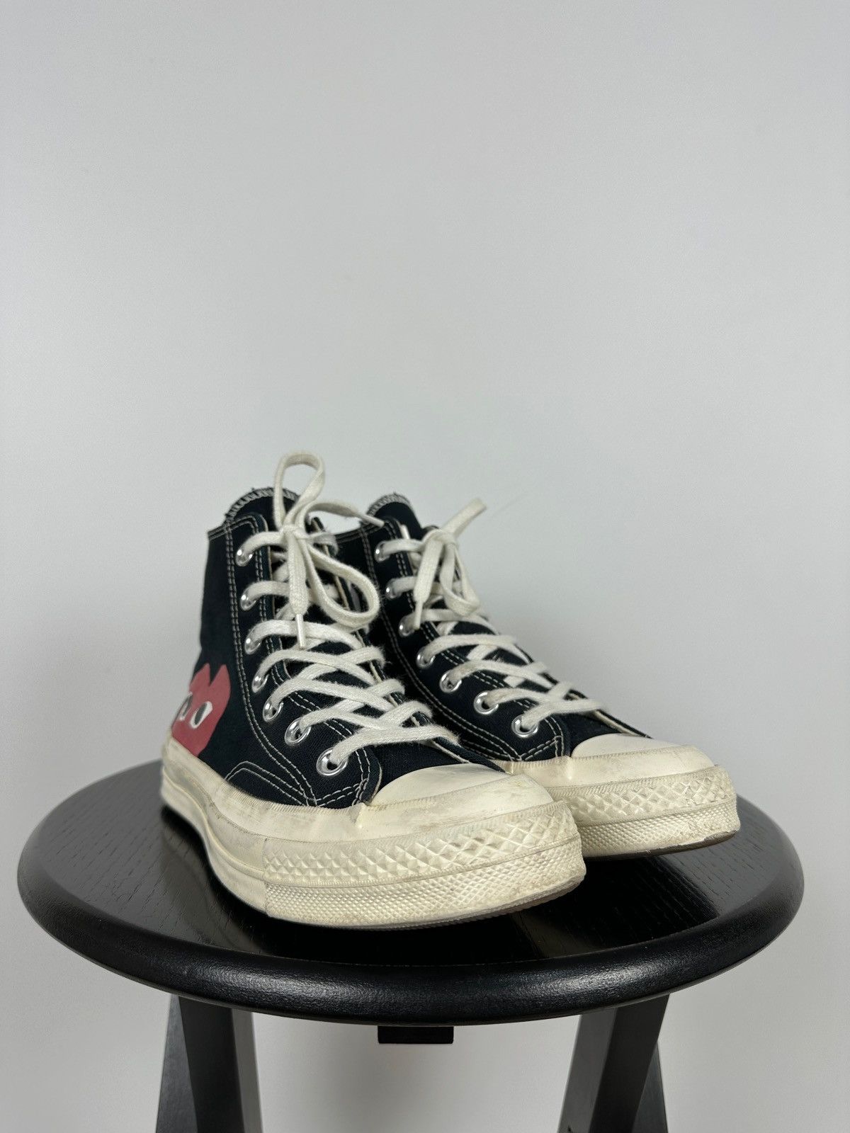Comme des Garcons Comme Des Garçons x Chuck Taylor Converse All Star Hi Top Size US 7.5 / IT 37.5 - 11 Thumbnail