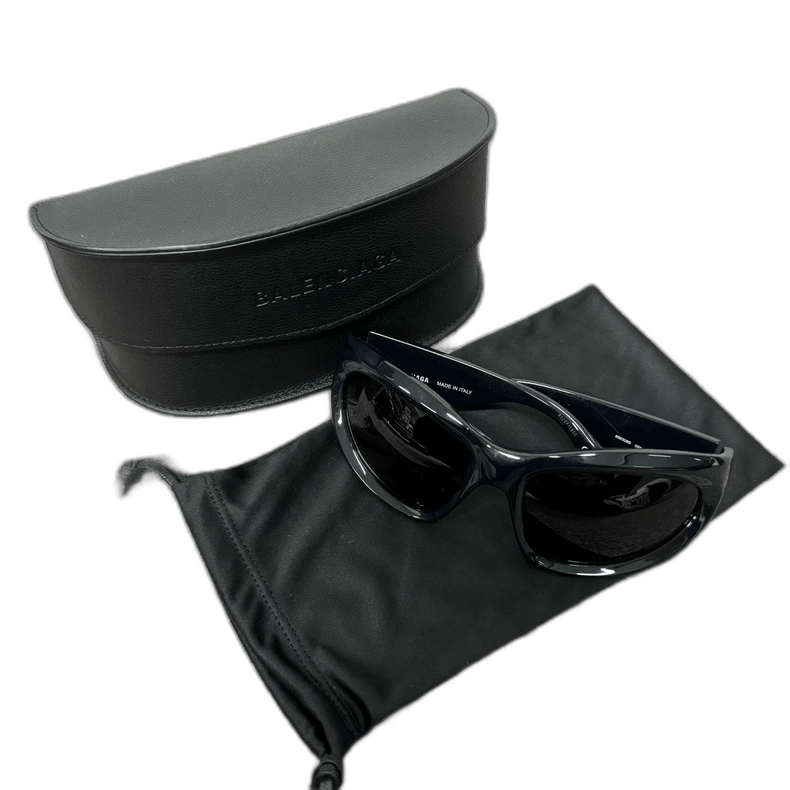 Balenciaga balenciaga wrap d round frame sunglasses Size ONE SIZE - 1 Thumbnail