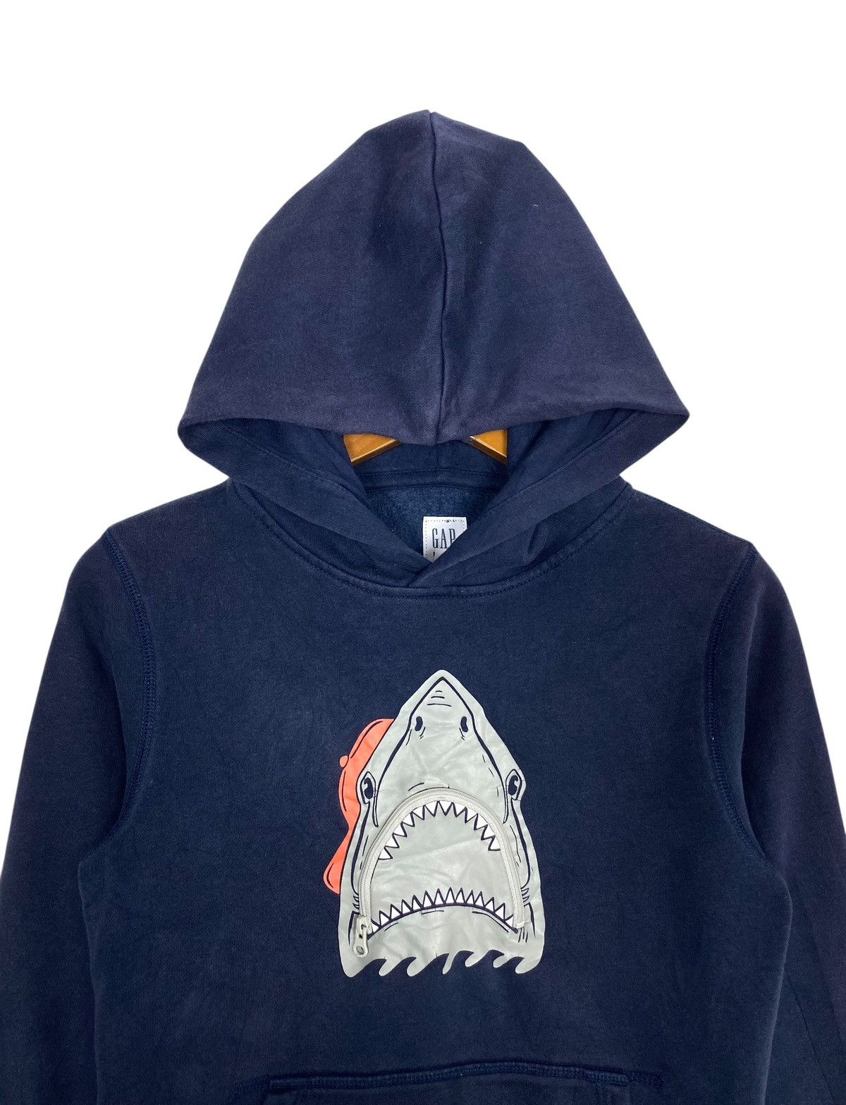 Gap Rare‼️ Gap Kids Hoodie Big Logo Shark Size US L / EU 52-54 / 3 - 2 Thumbnail