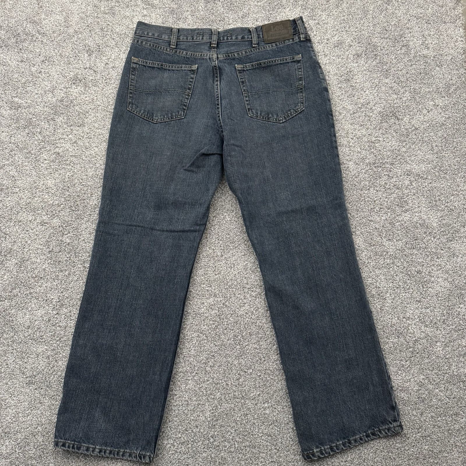 Lee Lee Jeans Mens Size 36x30 Relaxed Straight Grunge Streetwear Size US 36 / EU 52 - 9 Thumbnail