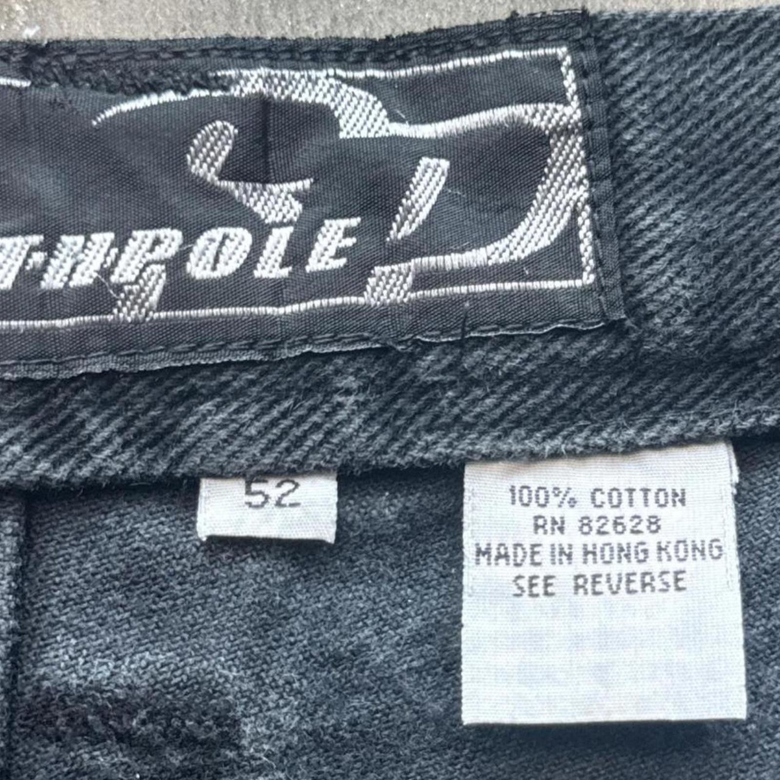 Southpole Southpole Black Denim Shorts Size US 44 / EU 60 - 7 Thumbnail